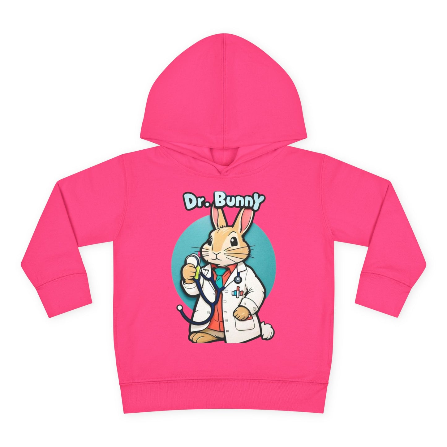 Toddler Fleece Hoodie Dr Bunny Inspirational Kids Pullover