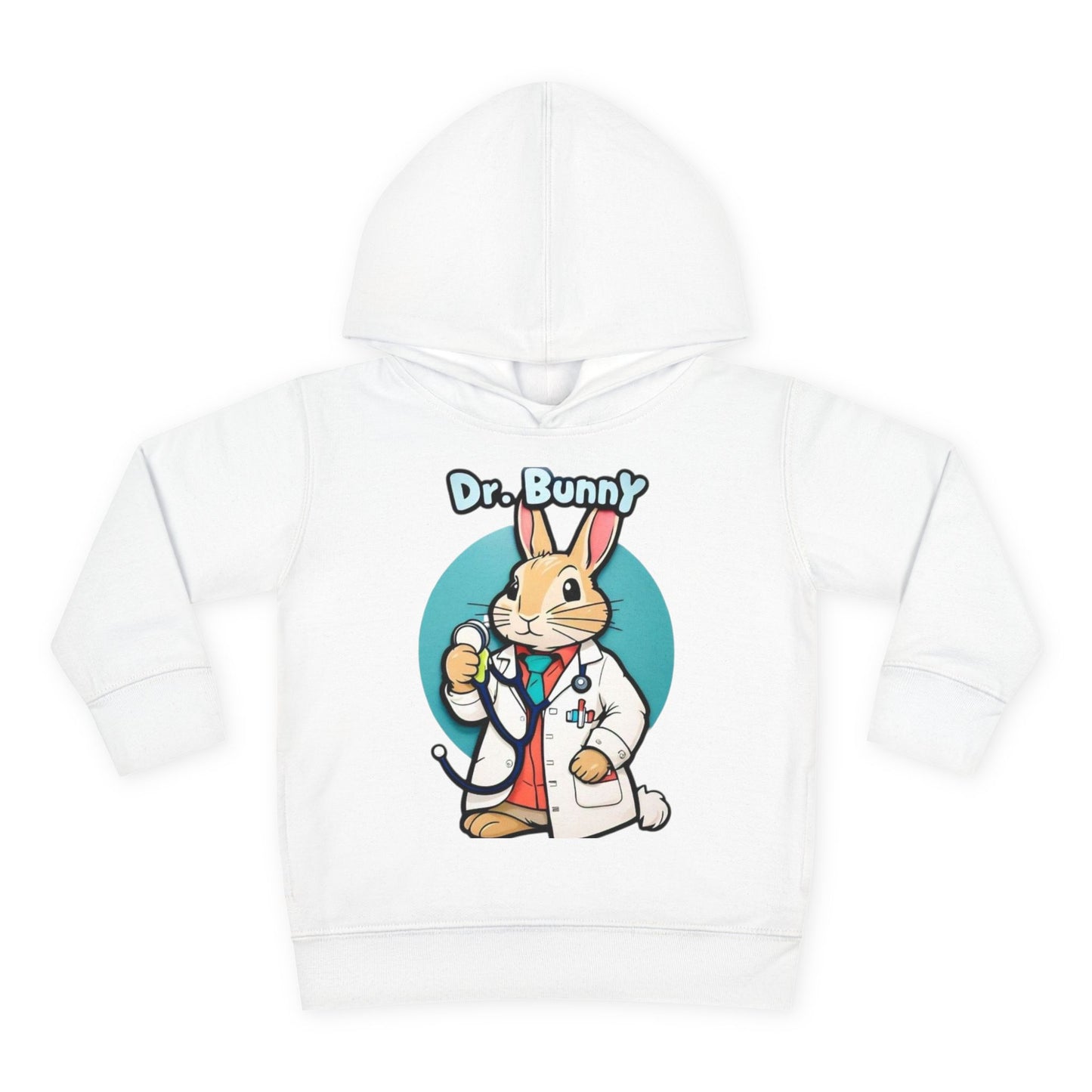 Toddler Fleece Hoodie Dr Bunny Inspirational Kids Pullover