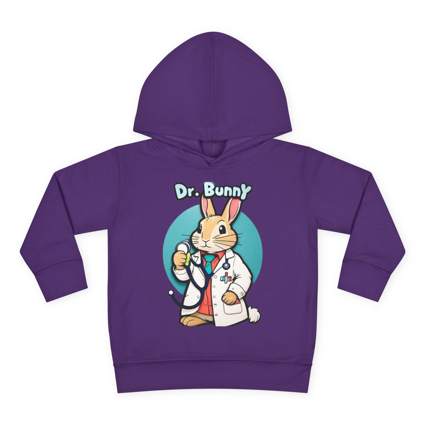 Toddler Fleece Hoodie Dr Bunny Inspirational Kids Pullover