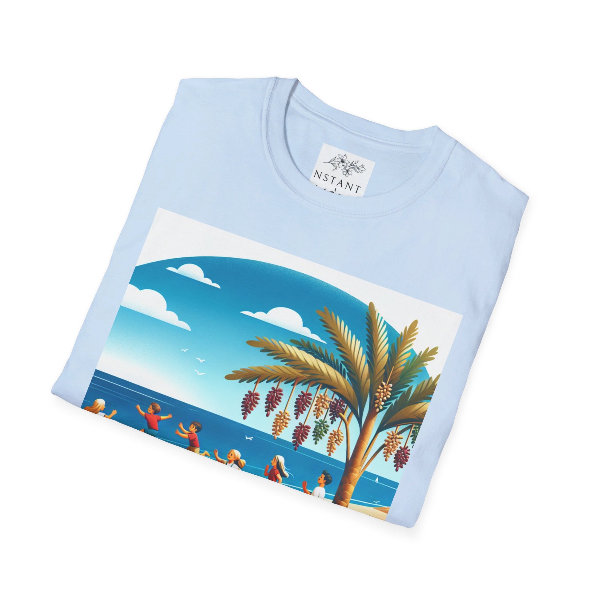 Unisex Softstyle T-Shirt/ california beach/