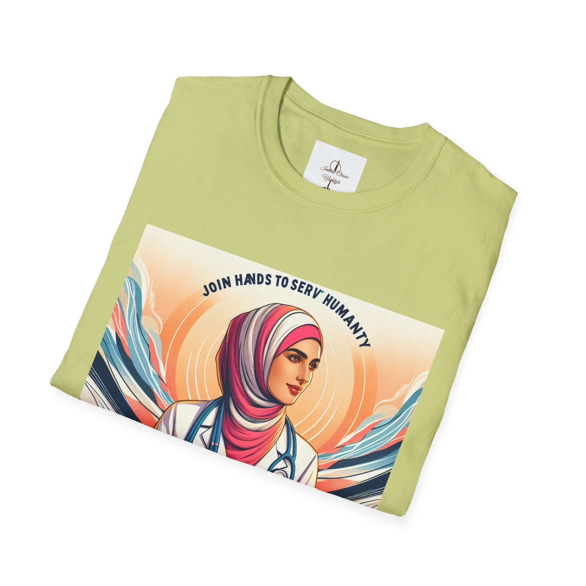 Motivational Doctor Women T-Shirt/ 15-55/ profession enthusiasts/ hijab lovers