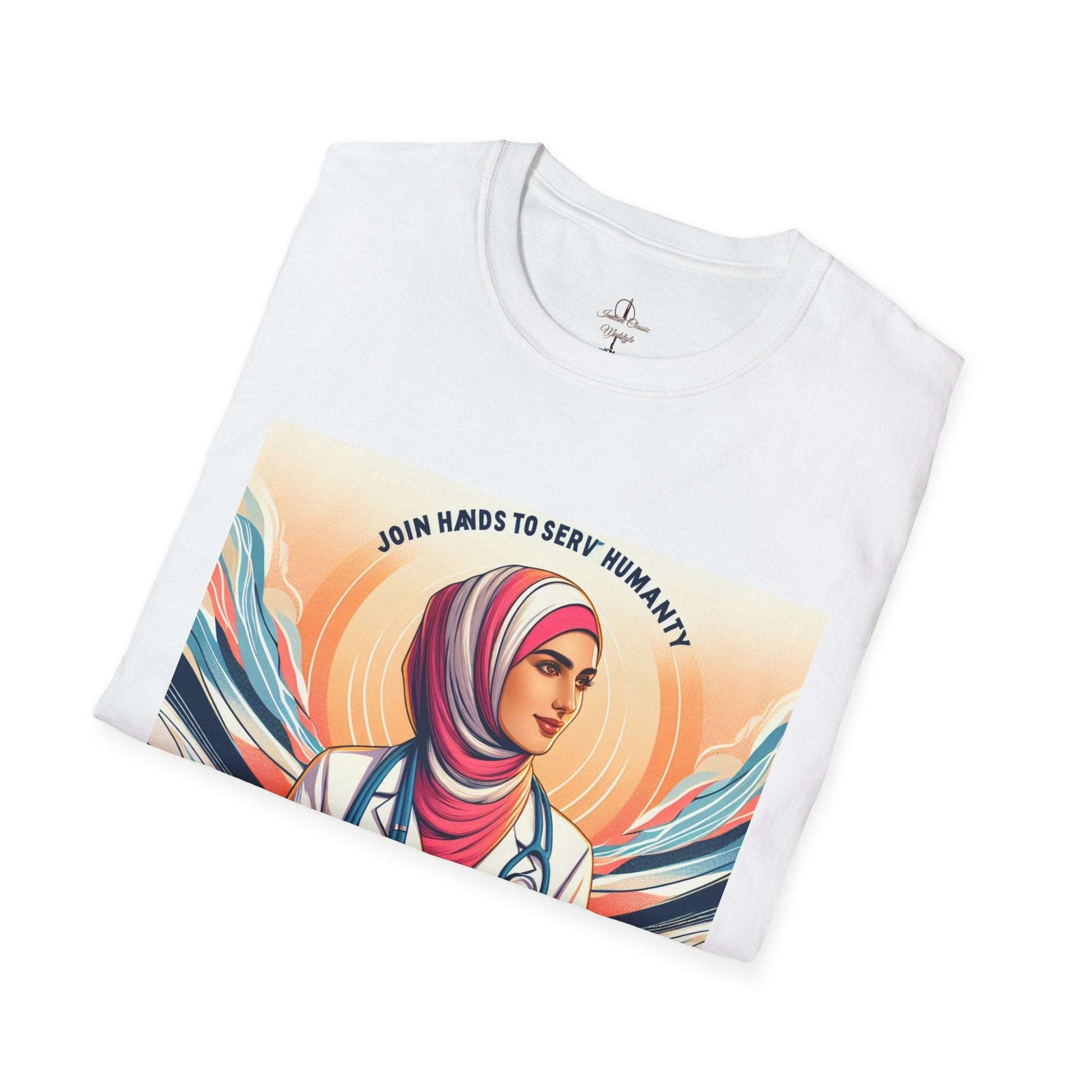 Motivational Doctor Women T-Shirt/ 15-55/ profession enthusiasts/ hijab lovers