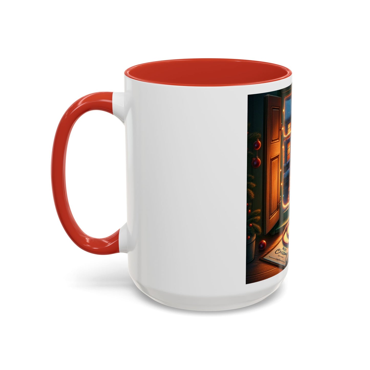 Doctor Theme Coffee Mug (11, 15oz) - Vintage Christmas Tree Design, Christmas Gift for On Duty Doctors