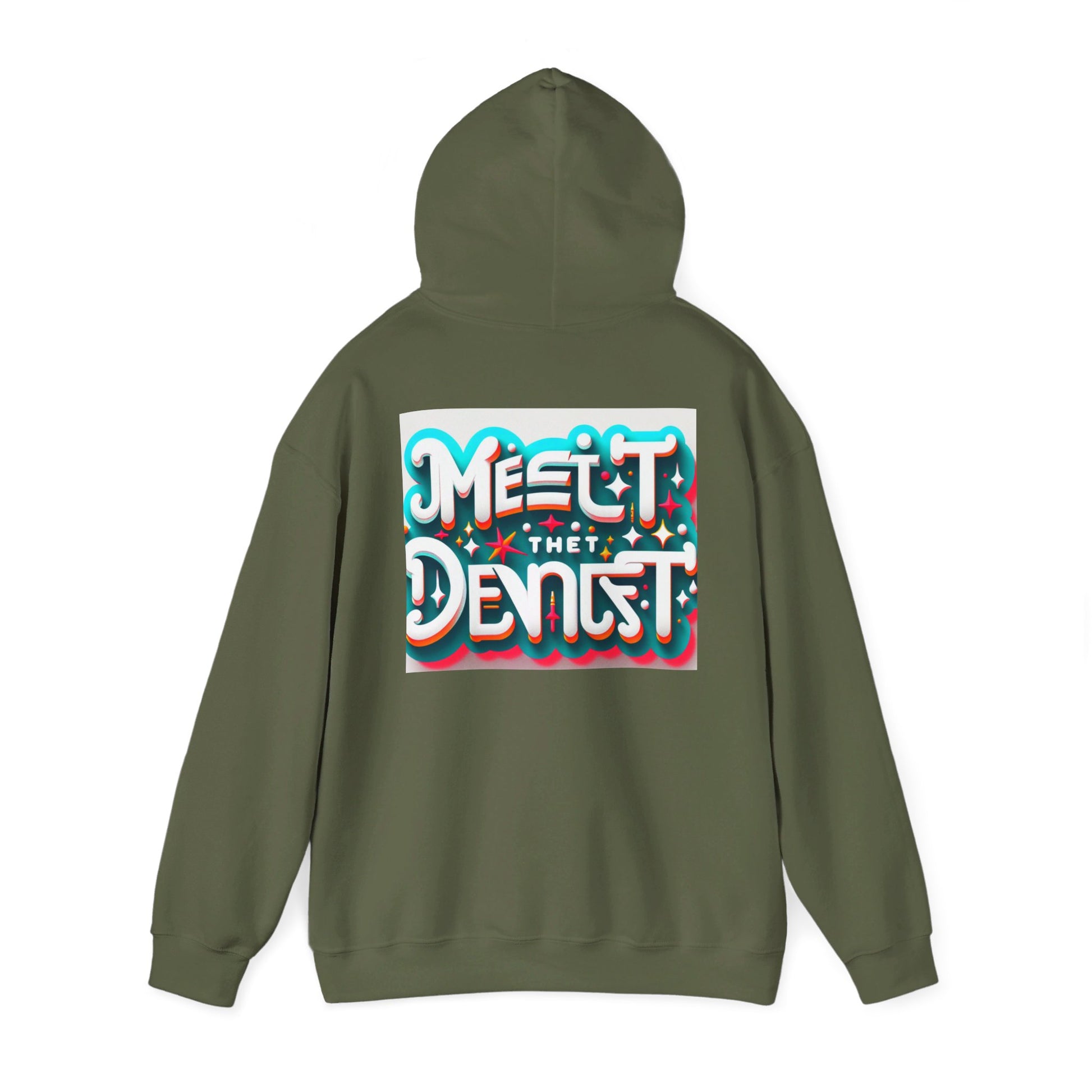 Unisex Heavy Blend™ Hooded Sweatshirt/ Dentist mock up/ funny/ gift/ Colours Black, Military green, Sizes S,M, L, XL, 2XL