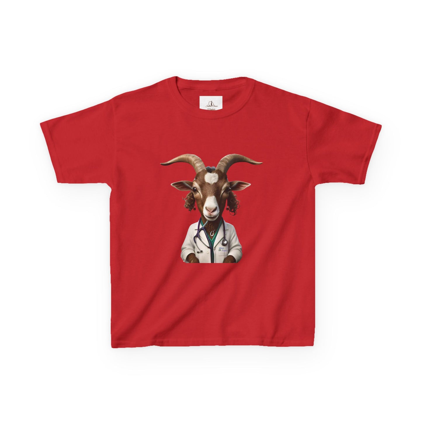 Kids Tee - Dr Goat Cute Inspiring Gift for Toddlers