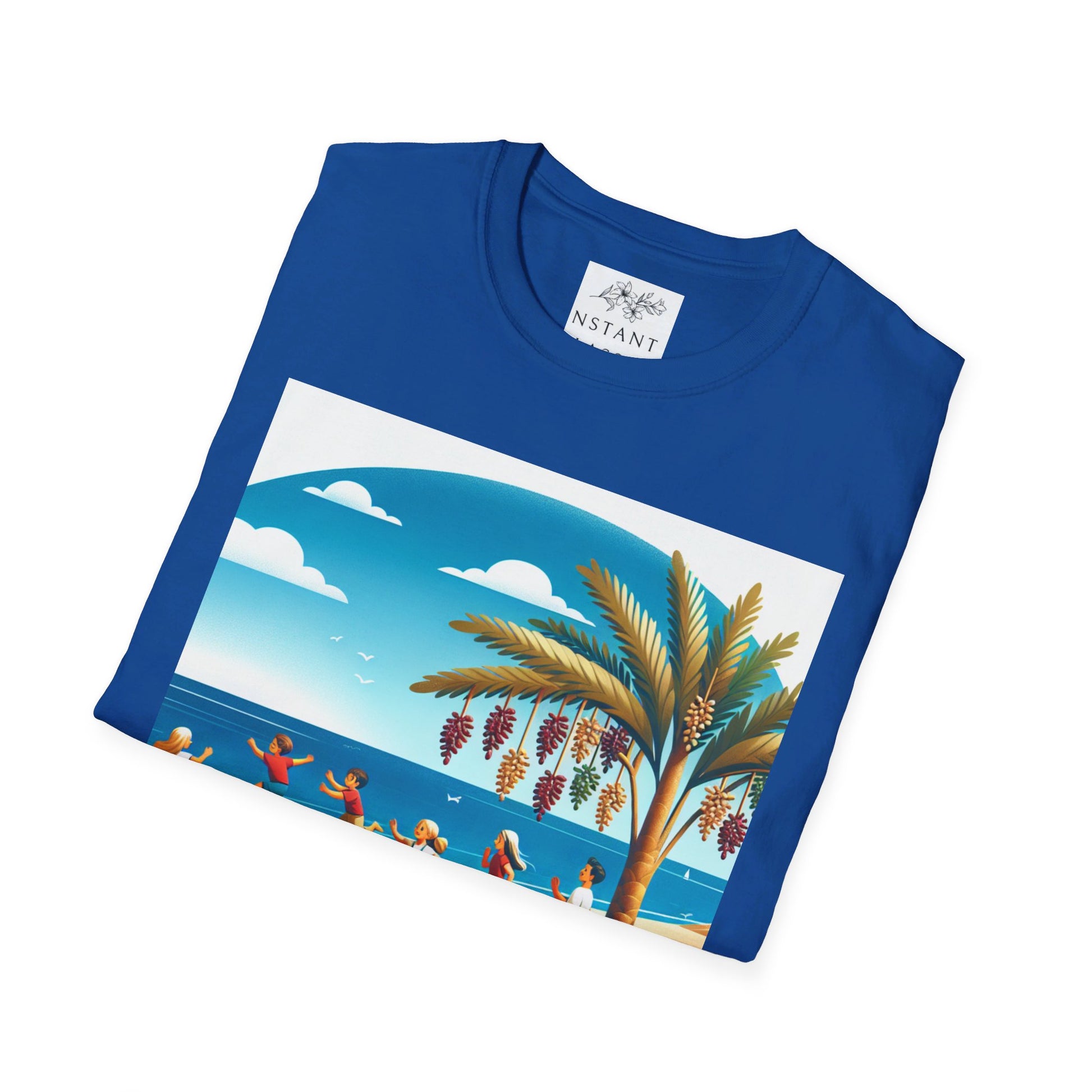 Unisex Softstyle T-Shirt/ california beach/