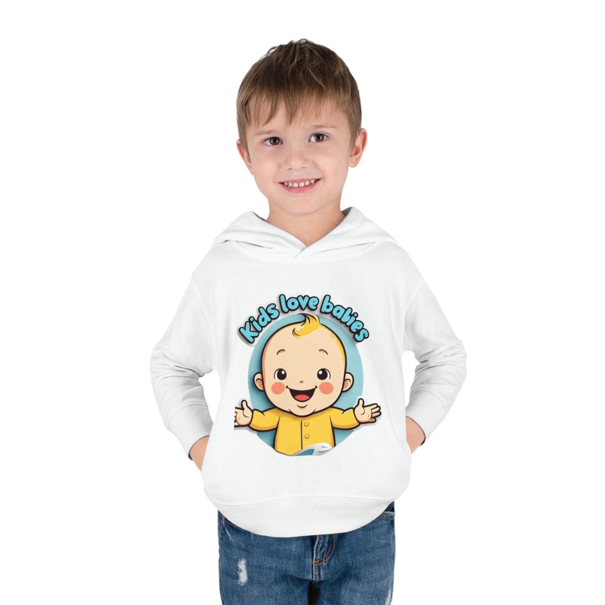 Kids Love Babies Toddler Hoodie