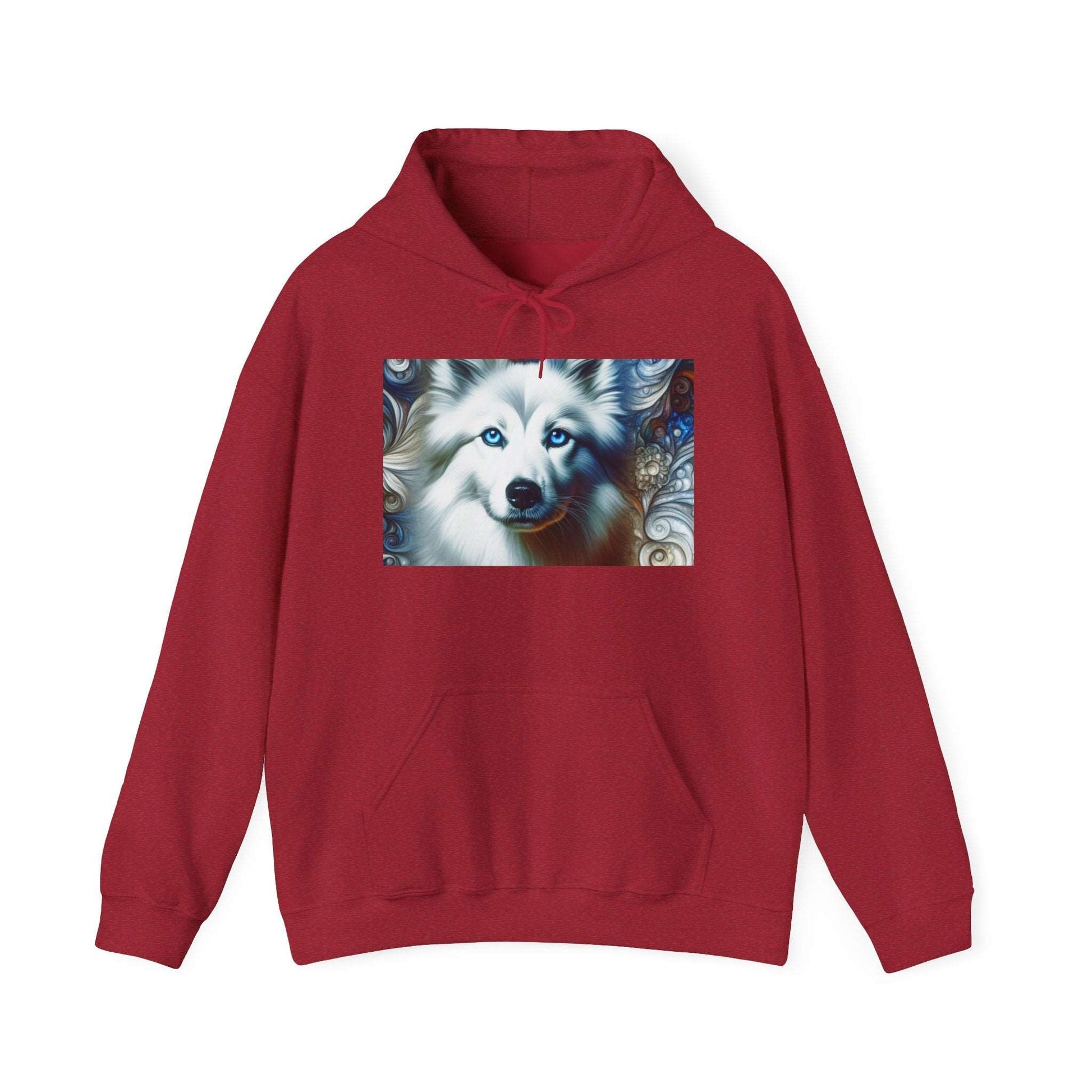 Blue Eyes Dog Unisex Hoodie