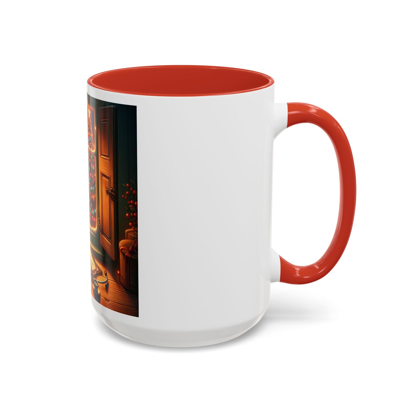 Doctor Theme Coffee Mug (11, 15oz) - Vintage Christmas Tree Design, Christmas Gift for On Duty Doctors