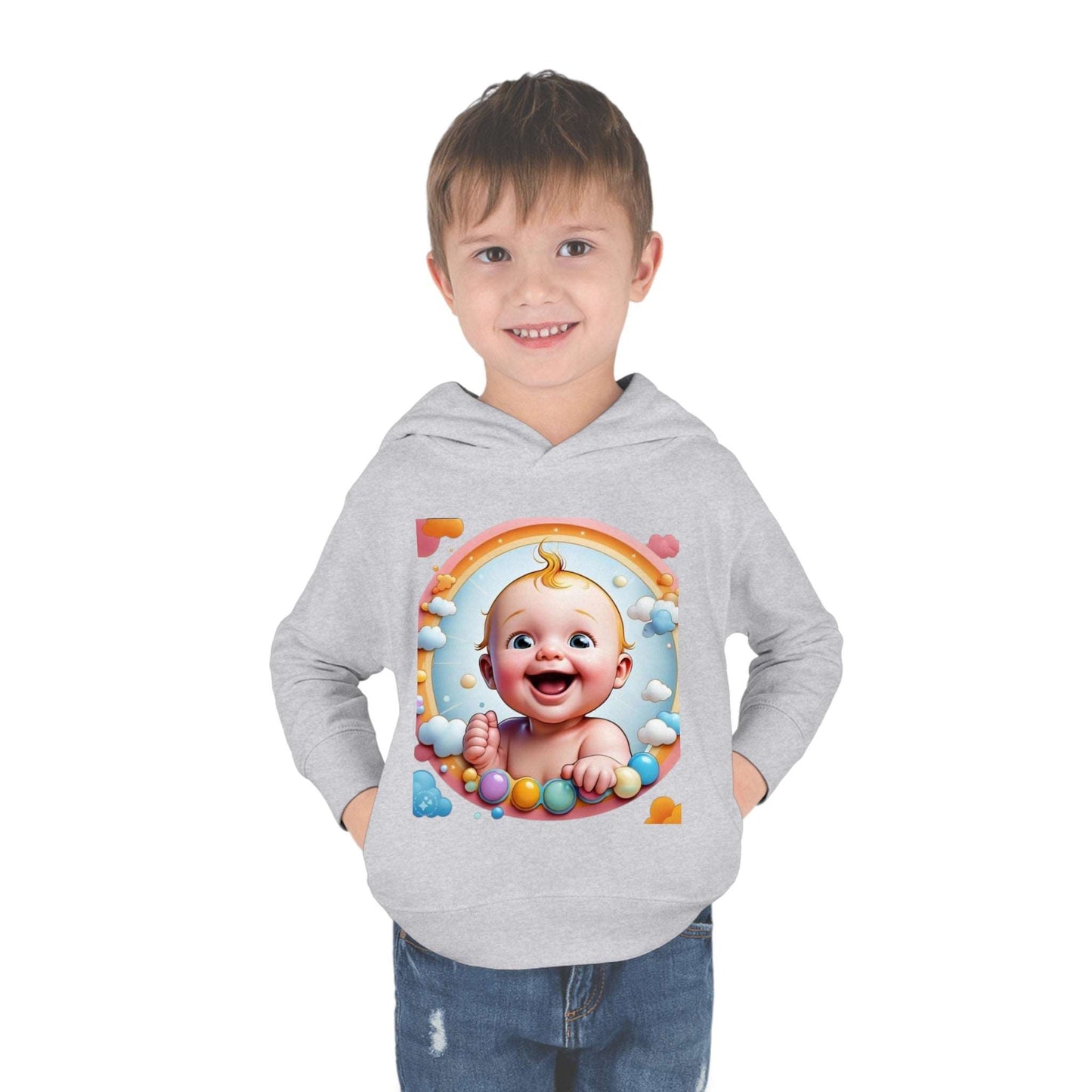 Kids Love Babies Toddler Hoodie Collection, Cozy Fun Wear 2-6 Years