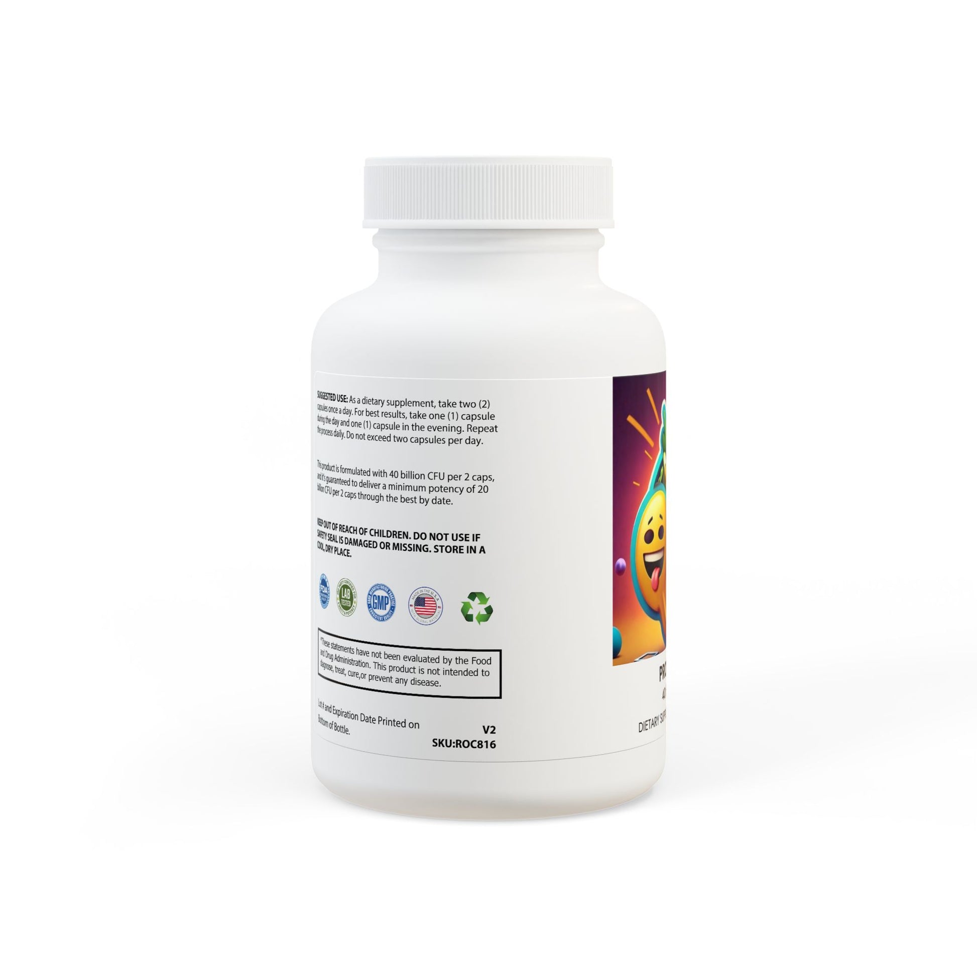 Probiotics Supplement (60 Capsules)