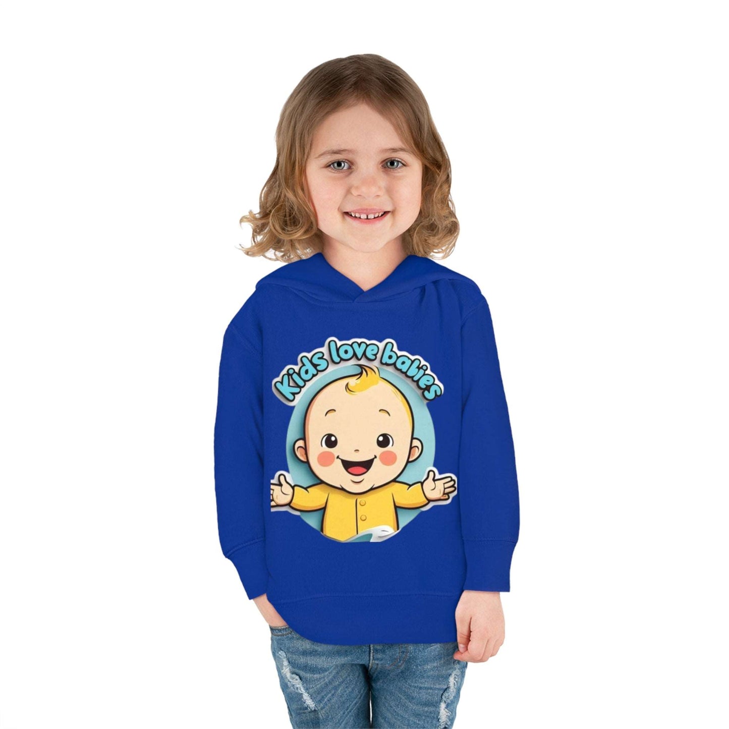 Kids Love Babies Toddler Hoodie