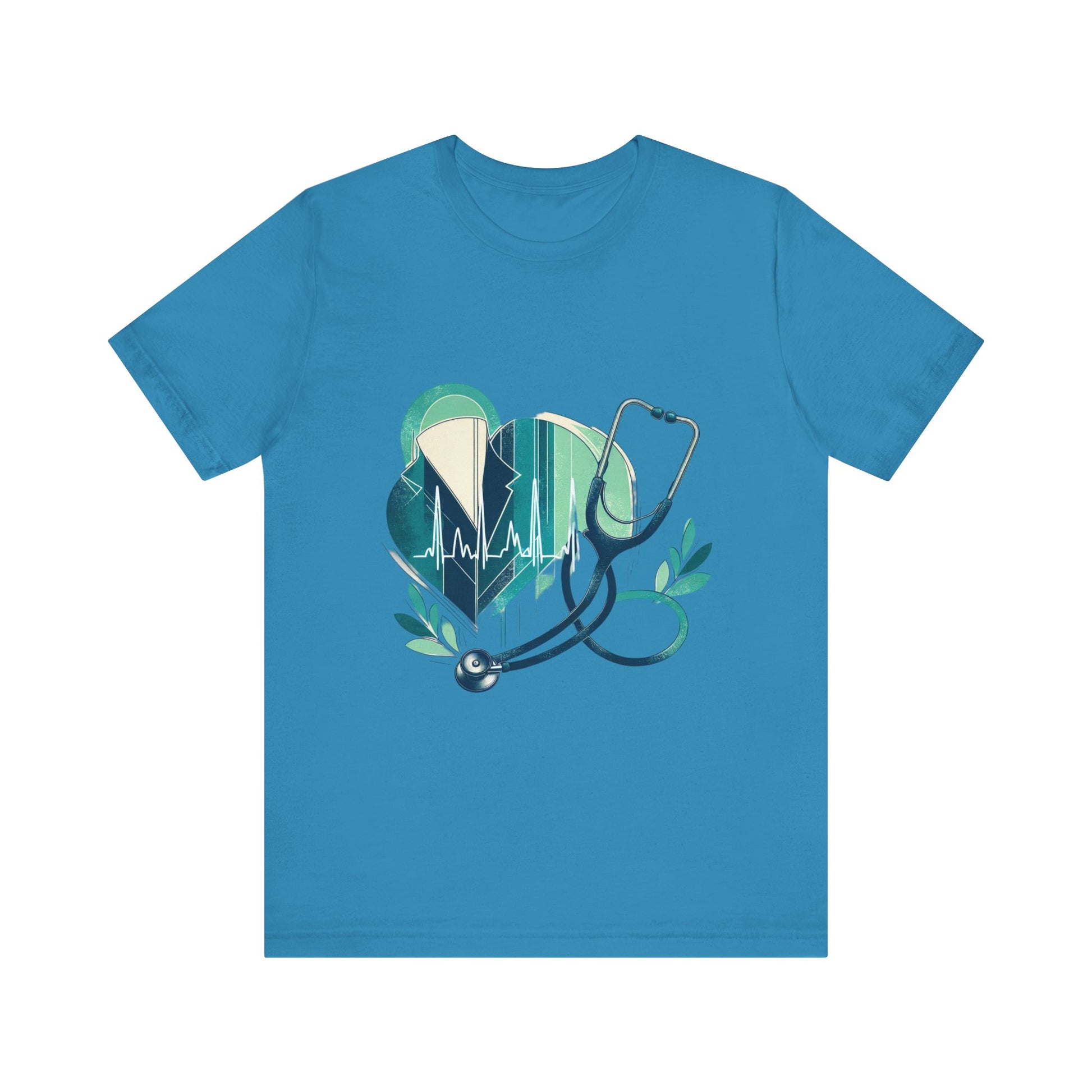 Unisex Jersey Short Sleeve Tee/gift for doctors/ best doctor in town/ 15-55 years/ Men/ Women Aqua