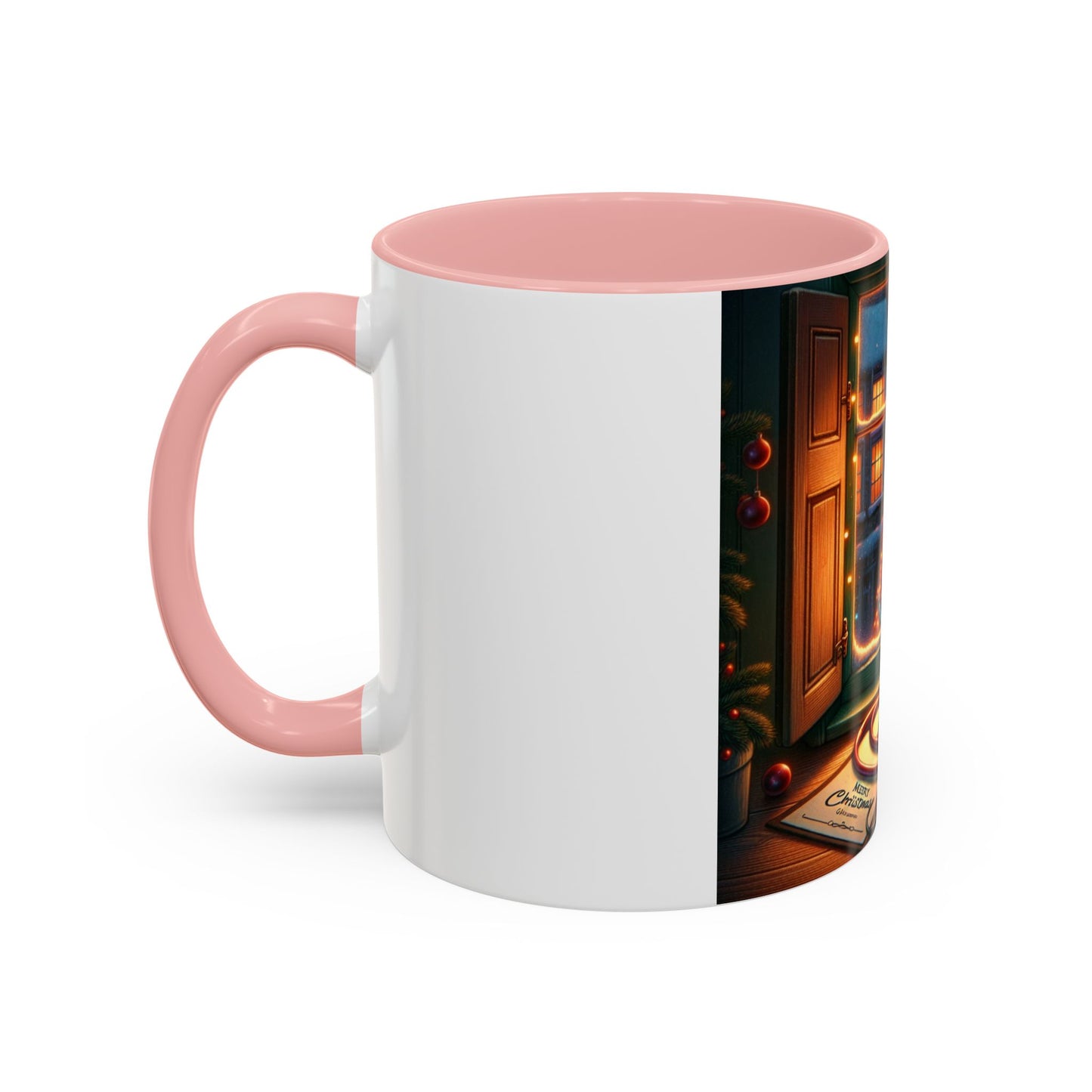 Doctor Theme Coffee Mug (11, 15oz) - Vintage Christmas Tree Design, Christmas Gift for On Duty Doctors