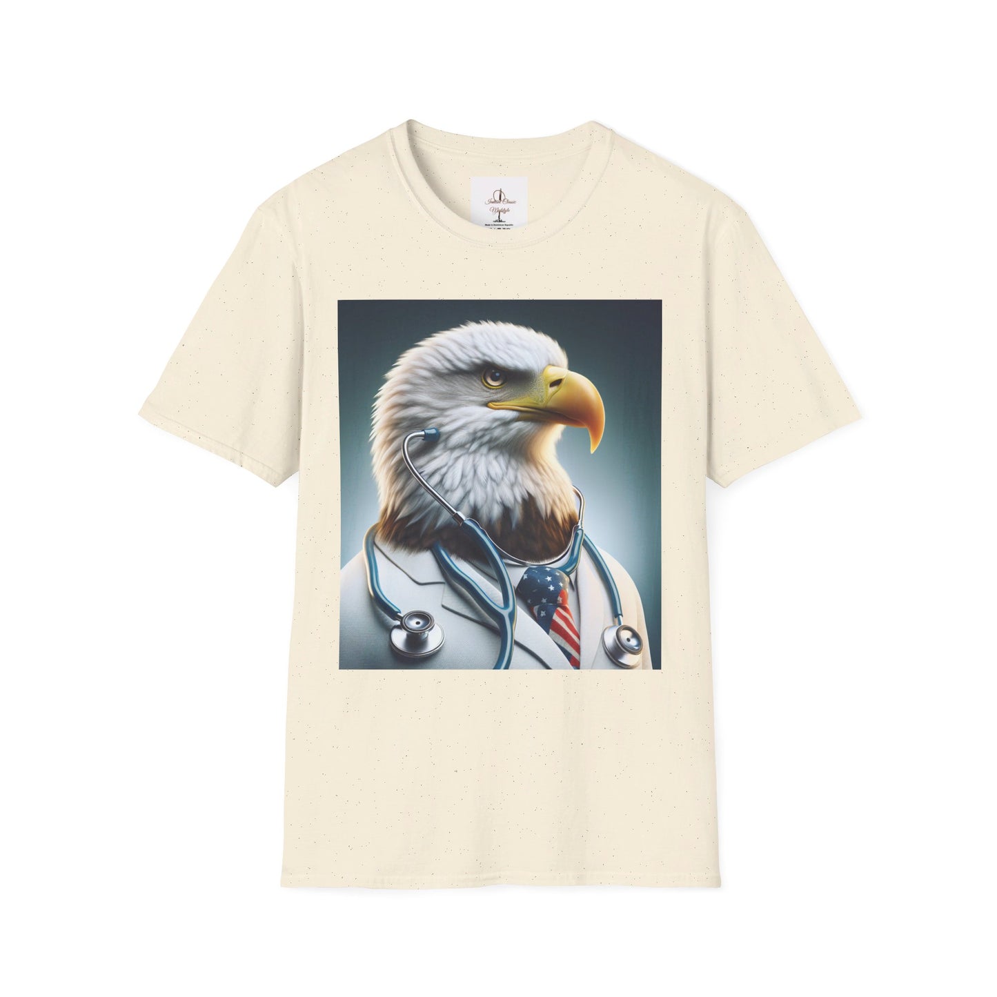 Doctor themed, Eagle Doctor, Unisex T-Shirt Natural