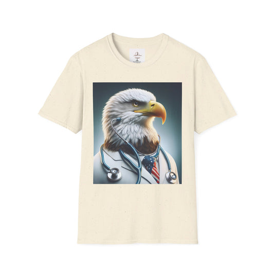 Doctor themed, Eagle Doctor, Unisex T-Shirt Natural