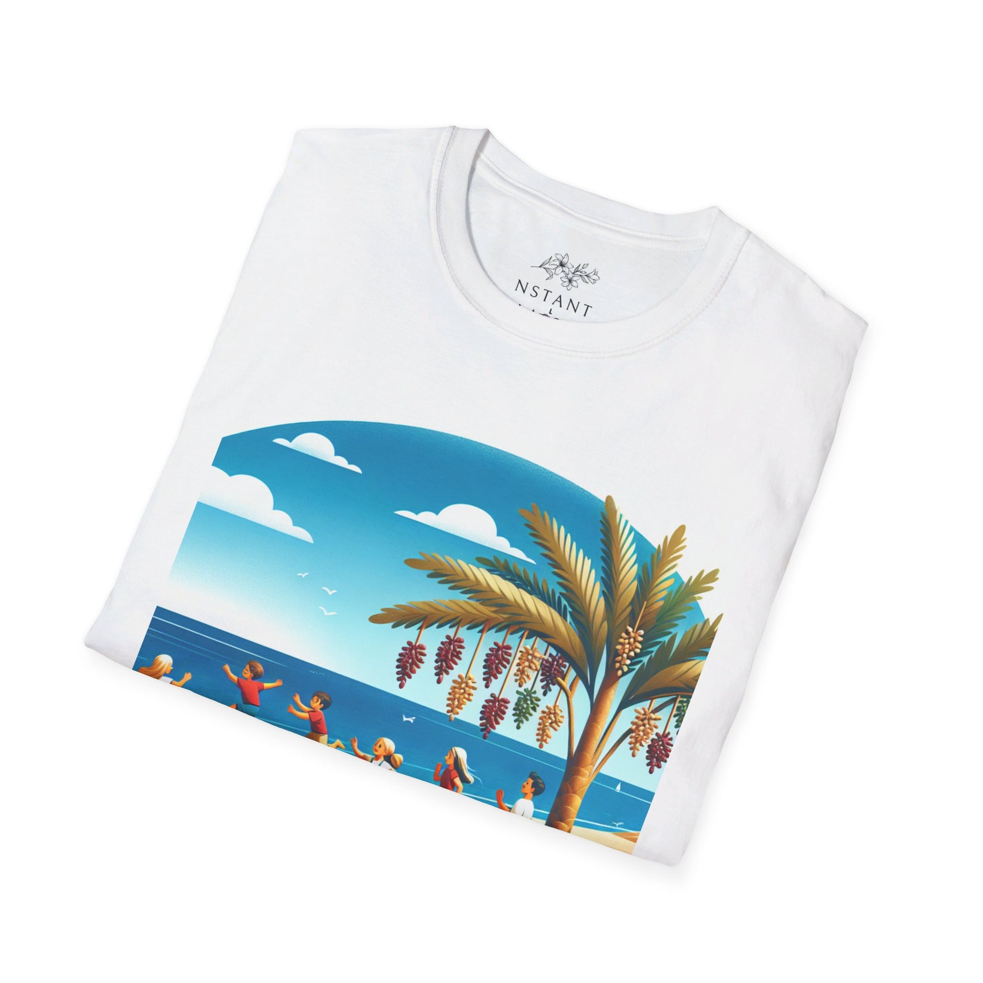 Unisex Softstyle T-Shirt/ california beach/