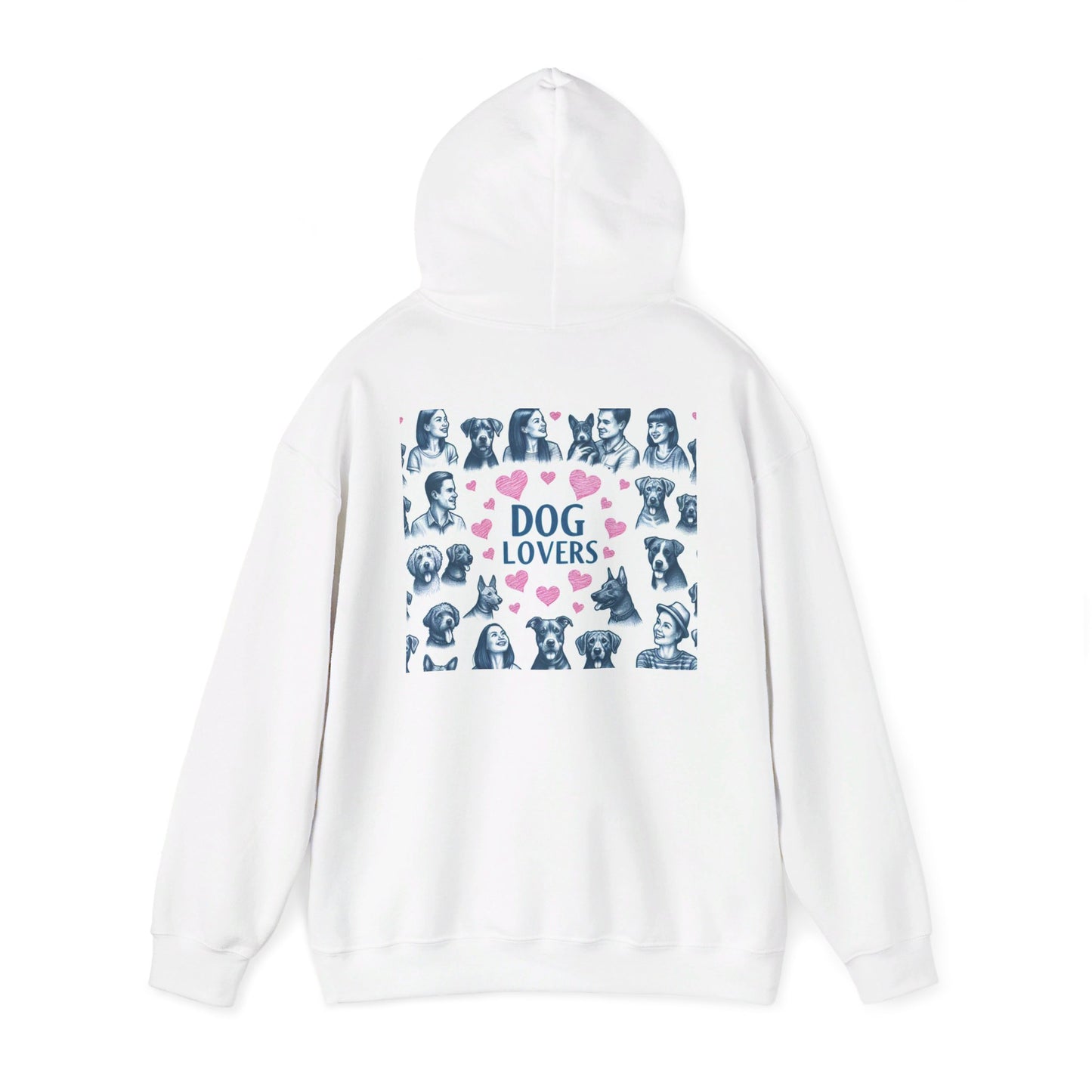 Blue Eyes Dog Unisex Hoodie