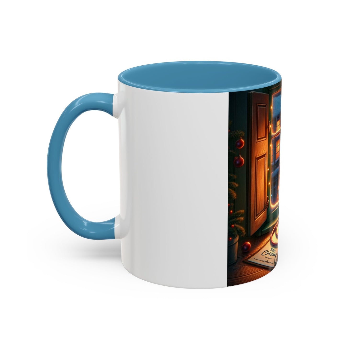 Doctor Theme Coffee Mug (11, 15oz) - Vintage Christmas Tree Design, Christmas Gift for On Duty Doctors