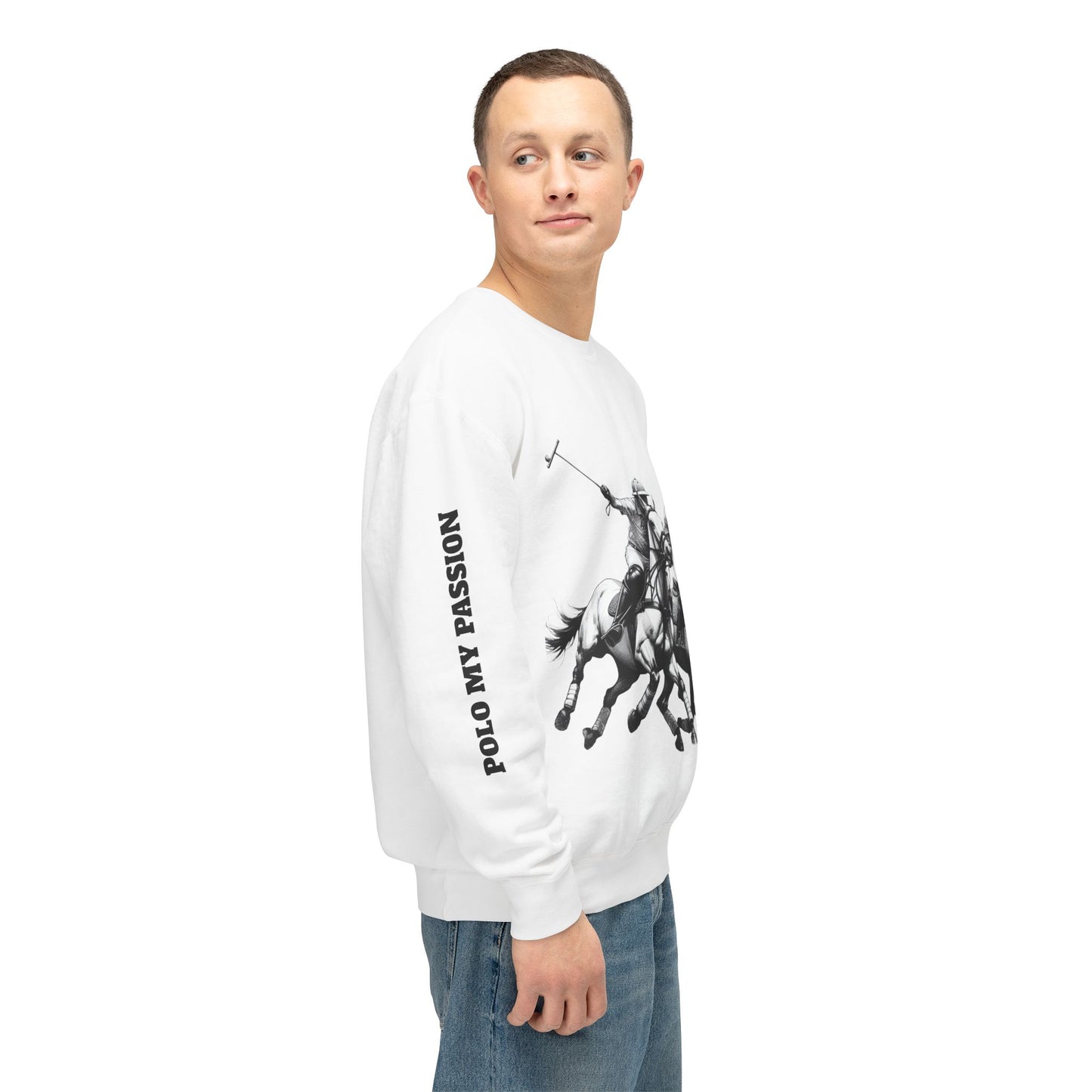 Polo Passion Lightweight Sweatshirt White