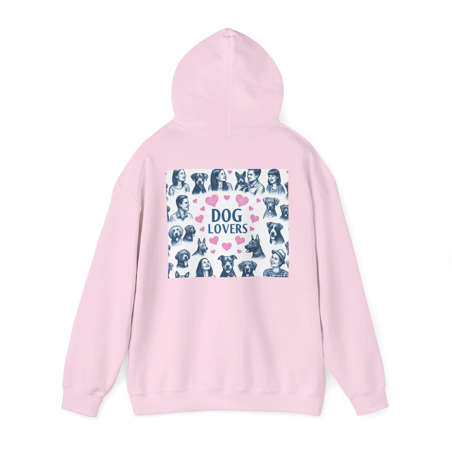 Blue Eyes Dog Unisex Hoodie