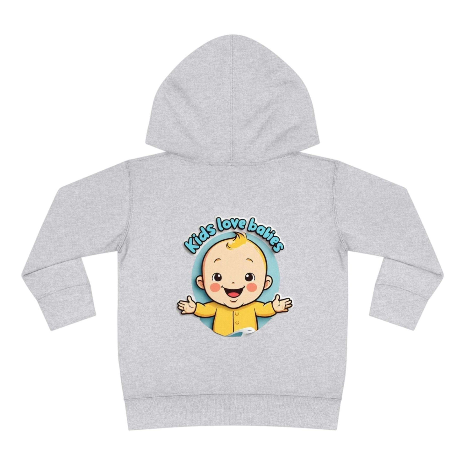 Kids Love Babies Toddler Hoodie Collection, Cozy Fun Wear 2-6 Years