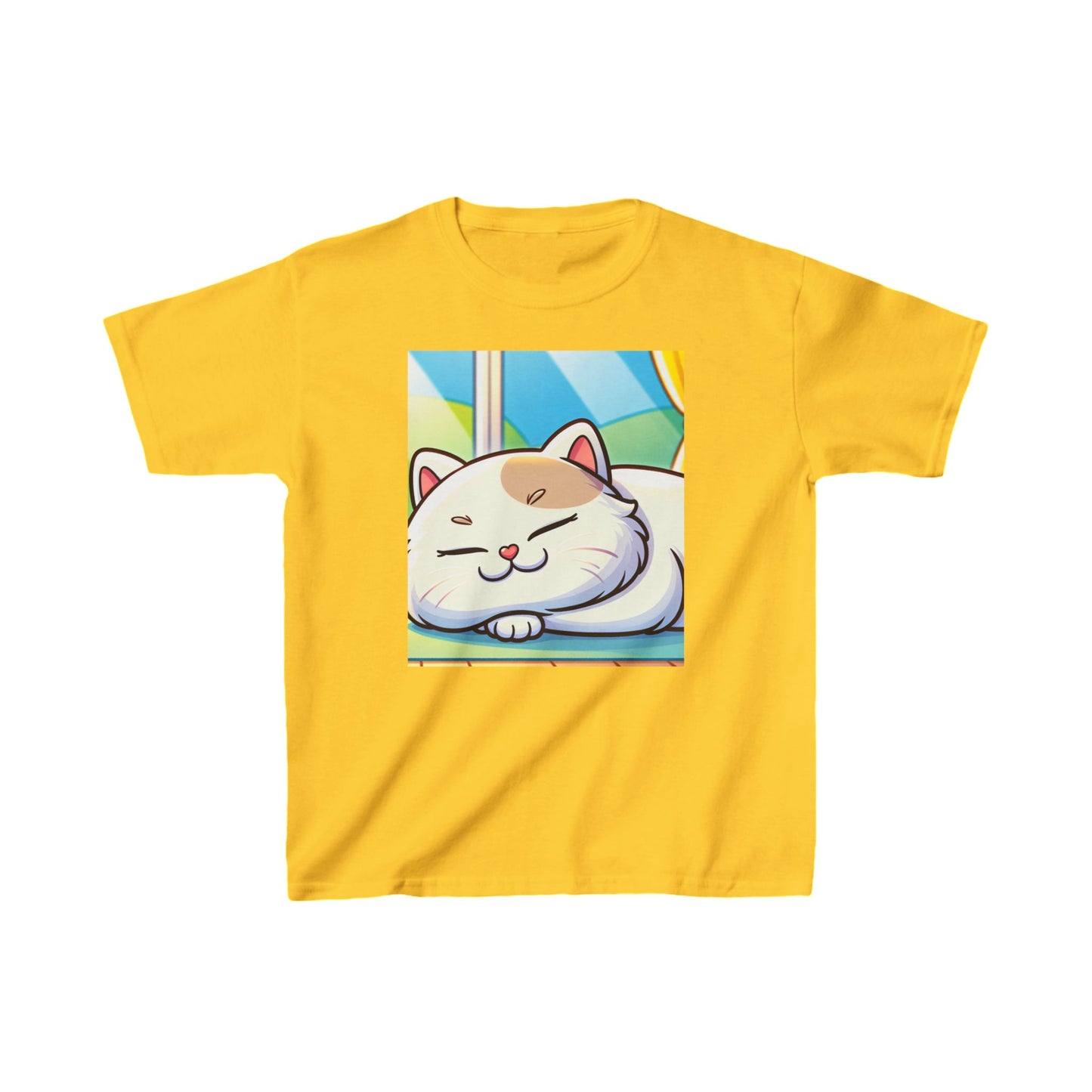 Kids T-Shirt Cat Lovers Cute Design 2-8 Years Daisy