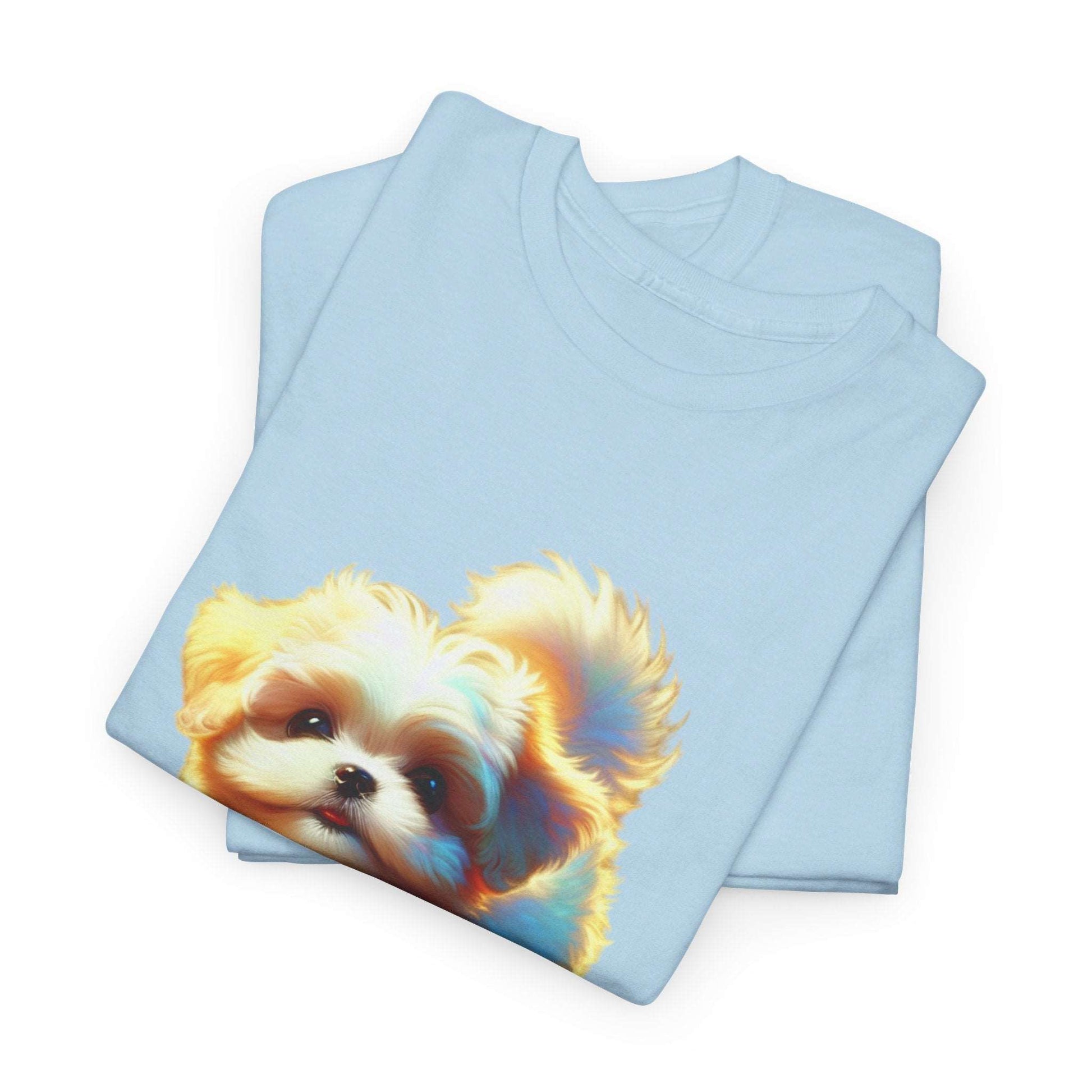 Unisex Heavy Cotton Tee/ Dog/ Pet lover/ Men/ Women/ 15 years and above/ Plus sizes available/ stylish/ vibrant/ Best gift for Dog lovers