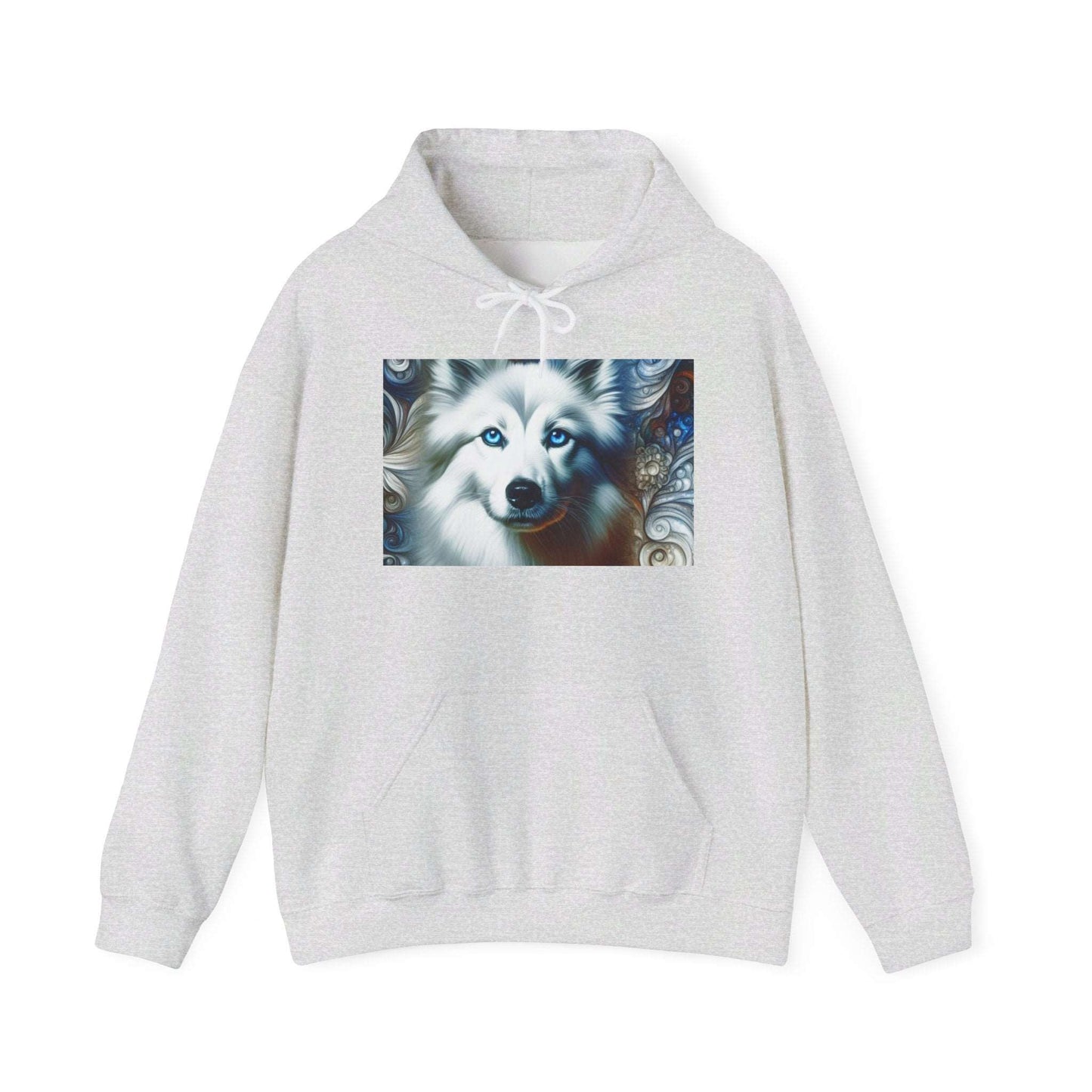 Blue Eyes Dog Unisex Hoodie