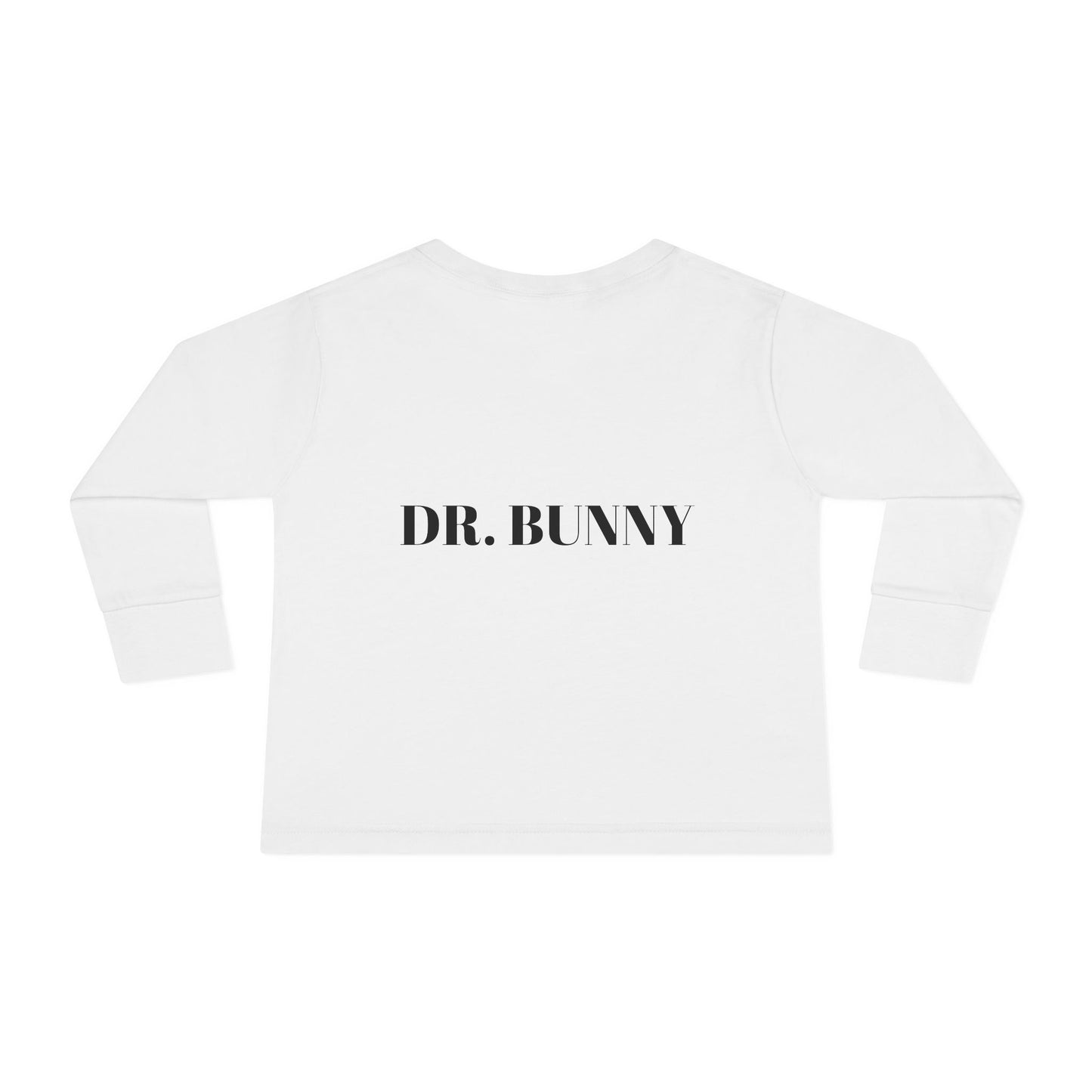 Toddler Long Sleeve Tee with Dr Bunny Design, 2-8 Years