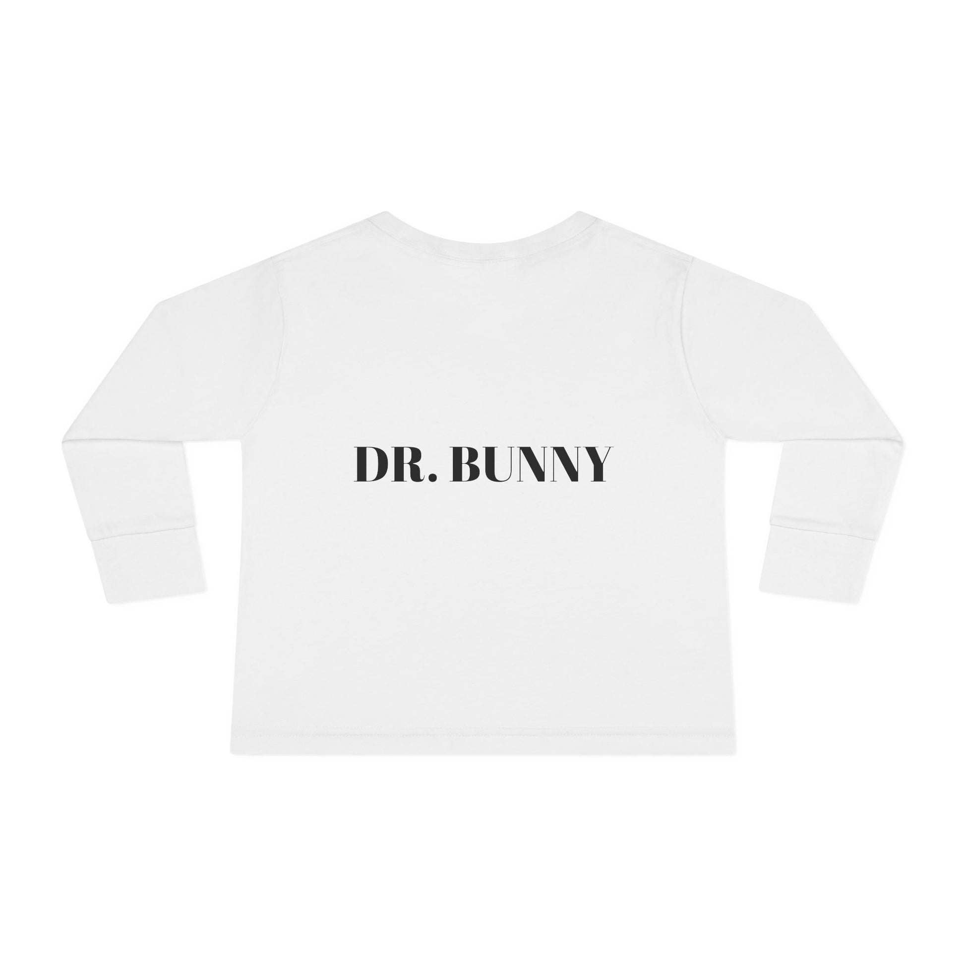 Toddler Long Sleeve Tee with Dr Bunny Design, 2-8 Years