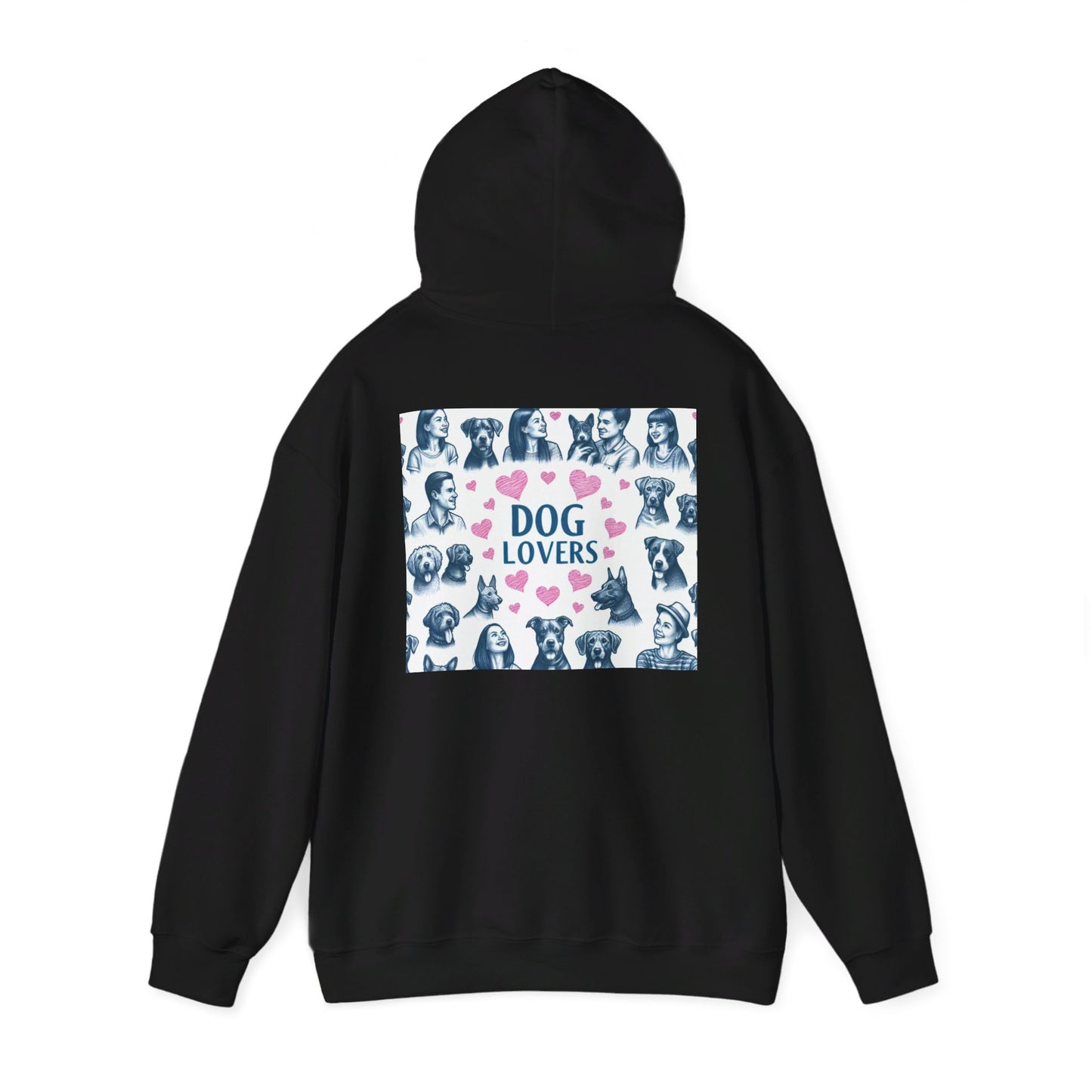 Blue Eyes Dog Unisex Hoodie