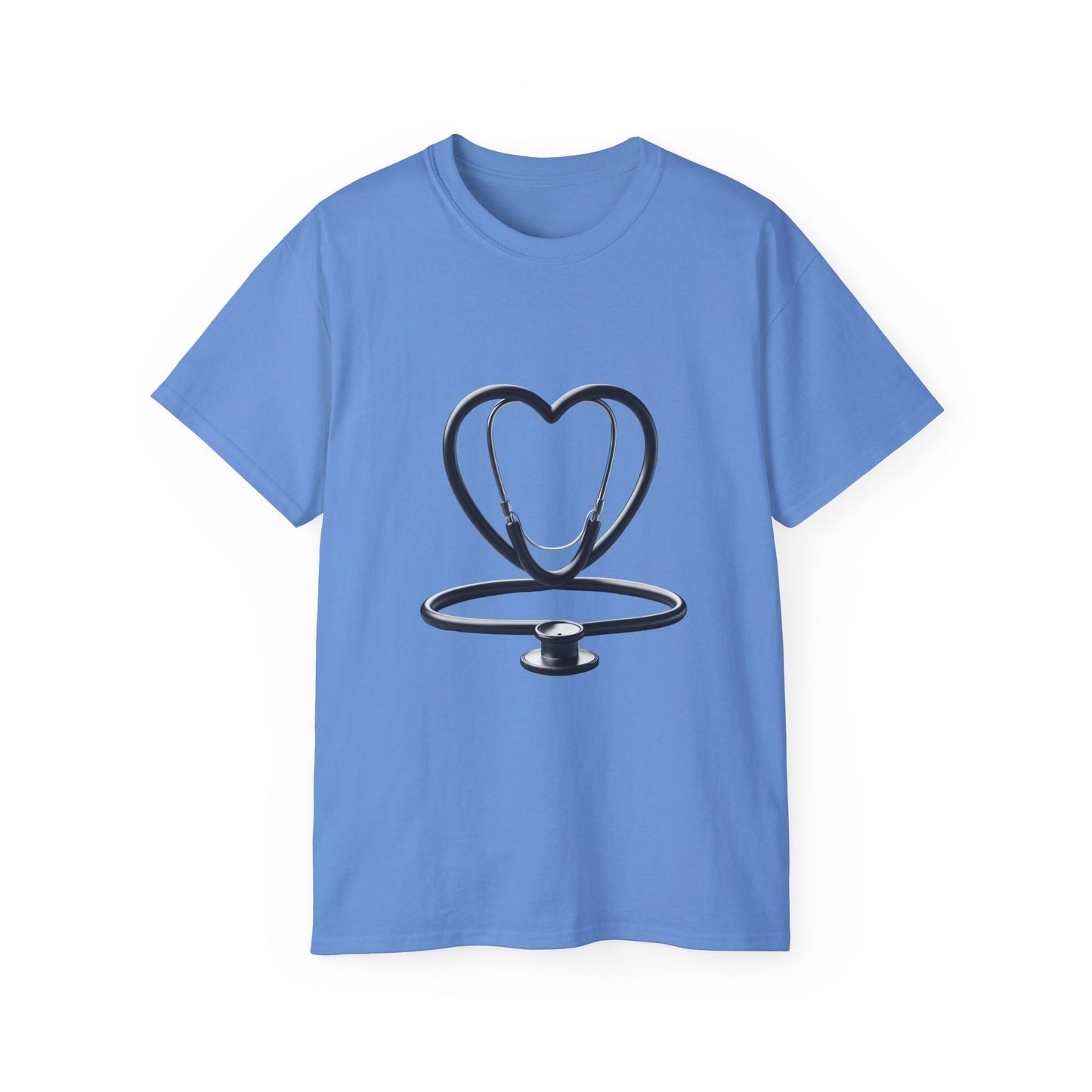 Unisex Ultra Cotton Tee/ Doctor's stethoscope heart shape/ best doctor in town/ 15-55 years/ Men/ Women/ Sizes S, M, L, XL, 2XL/ Colours White, Ash, Sand, Light blue, Carolina blue, Light pink