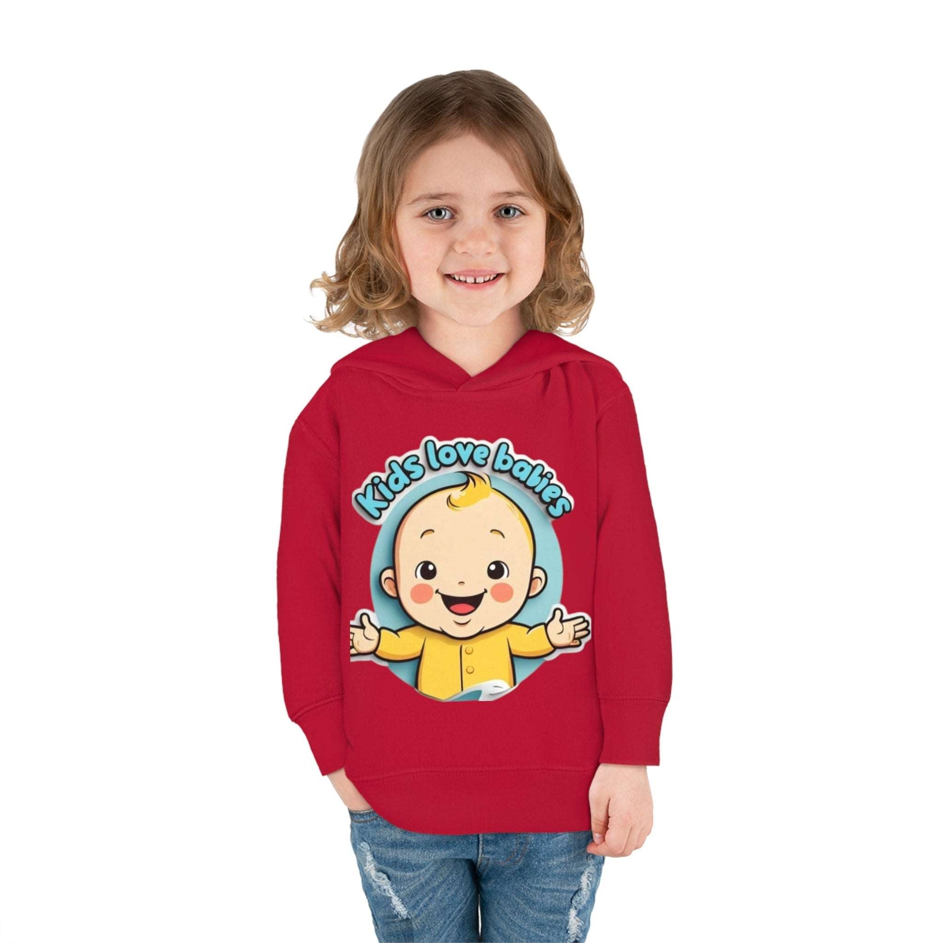 Kids Love Babies Toddler Hoodie