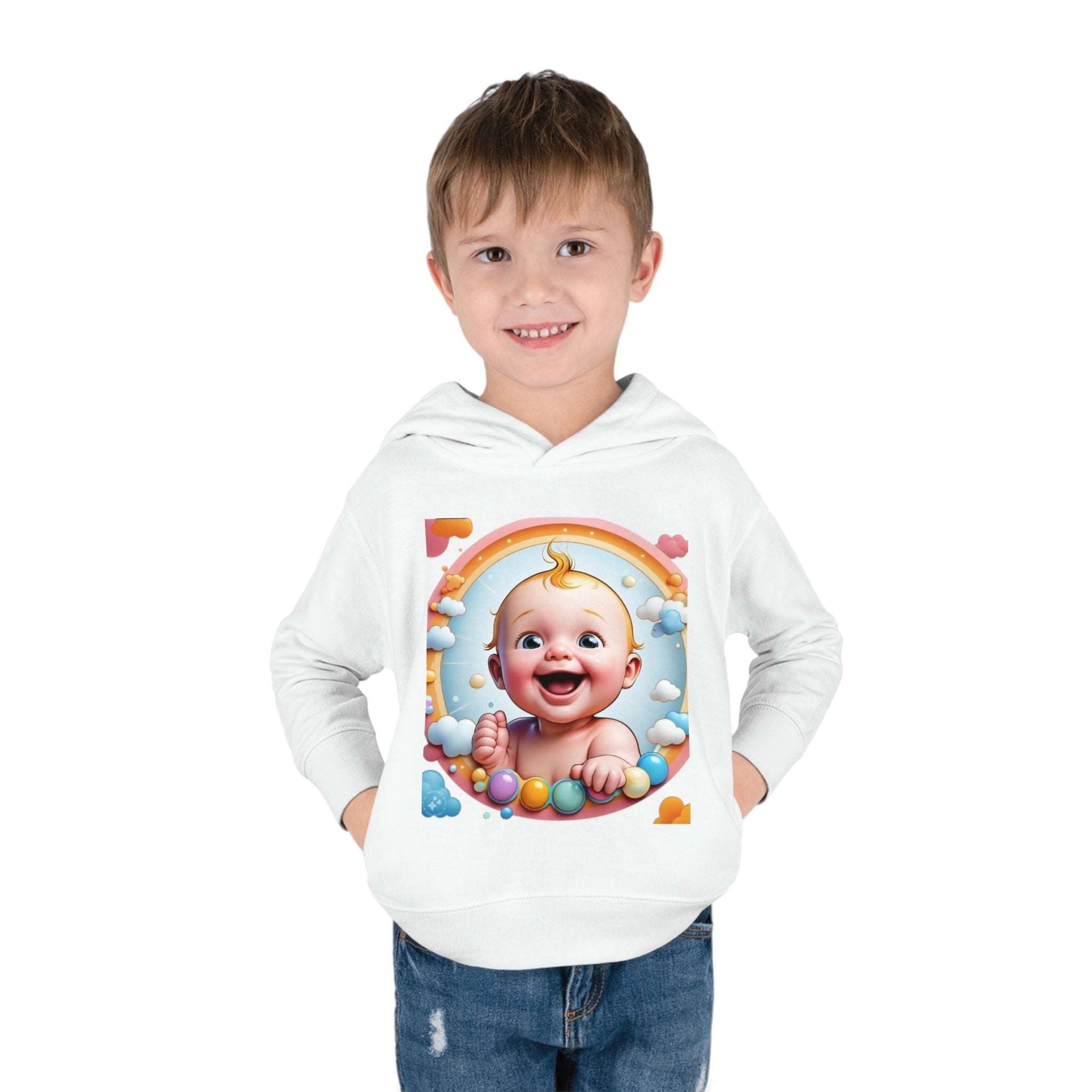 Kids Love Babies Toddler Hoodie Collection, Cozy Fun Wear 2-6 Years