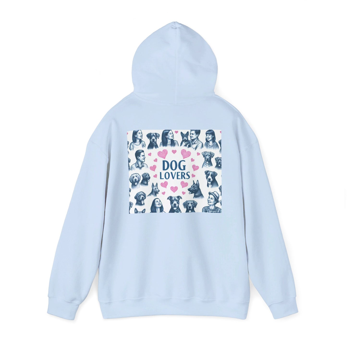 Blue Eyes Dog Unisex Hoodie