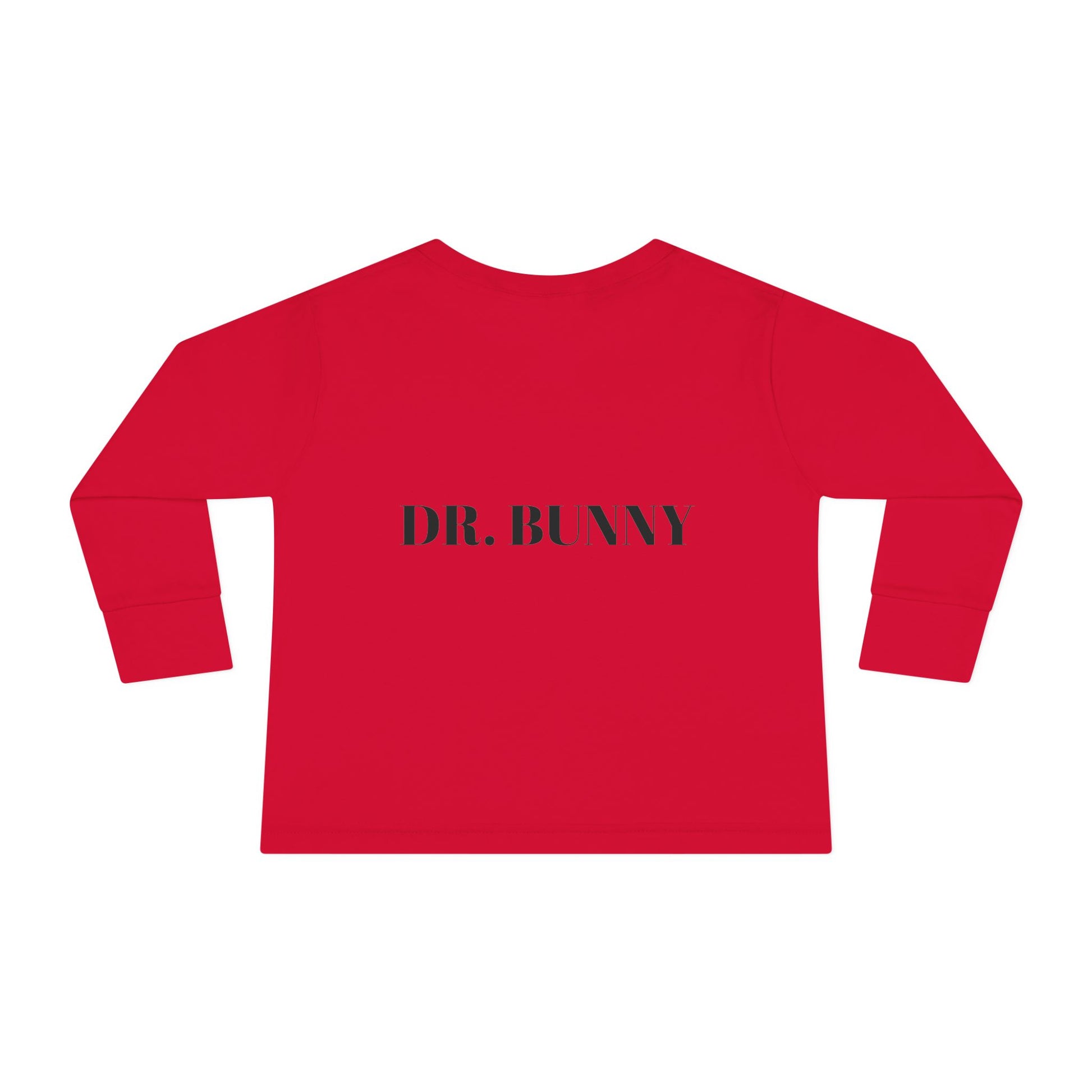 Toddler Long Sleeve Tee with Dr Bunny Design, 2-8 Years