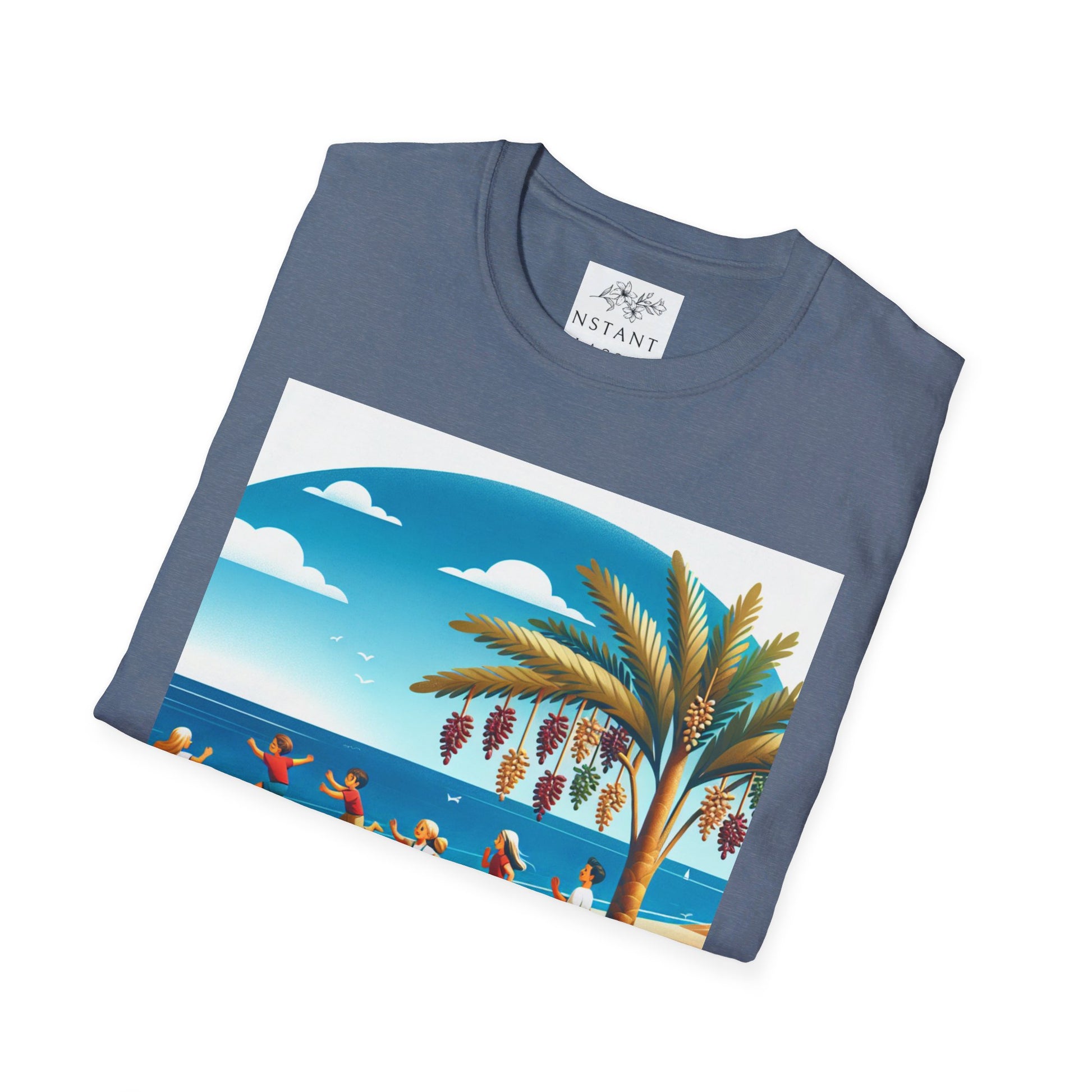 Unisex Softstyle T-Shirt/ california beach/