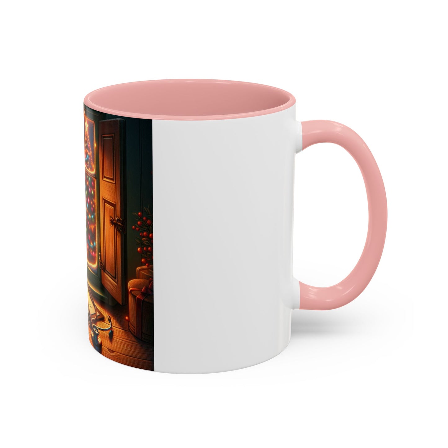 Doctor Theme Coffee Mug (11, 15oz) - Vintage Christmas Tree Design, Christmas Gift for On Duty Doctors