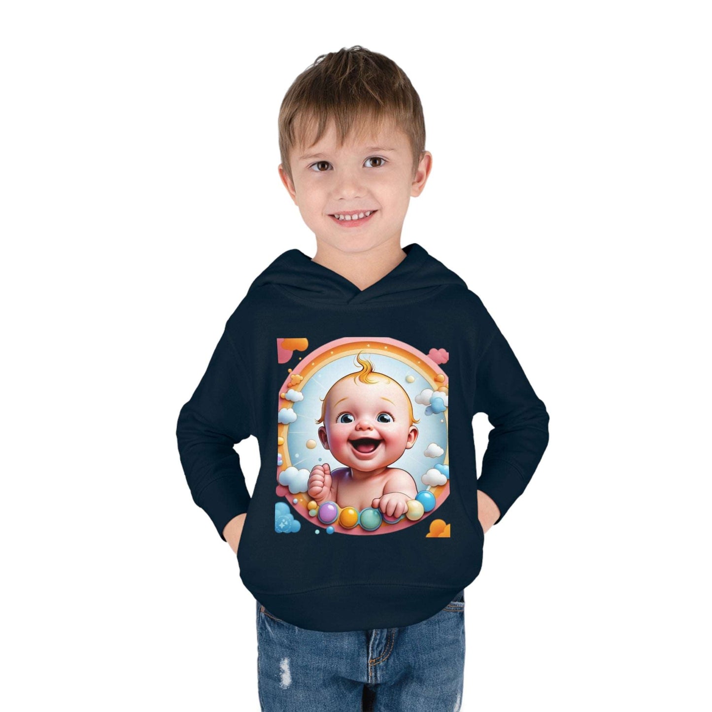 Kids Love Babies Toddler Hoodie Collection, Cozy Fun Wear 2-6 Years