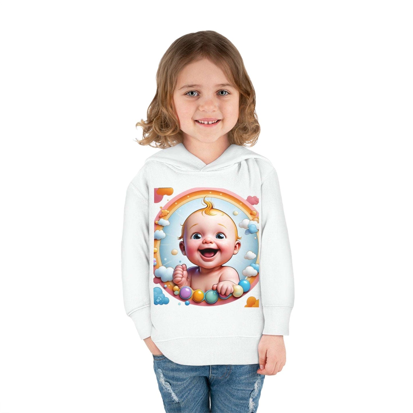 Kids Love Babies Toddler Hoodie Collection, Cozy Fun Wear 2-6 Years