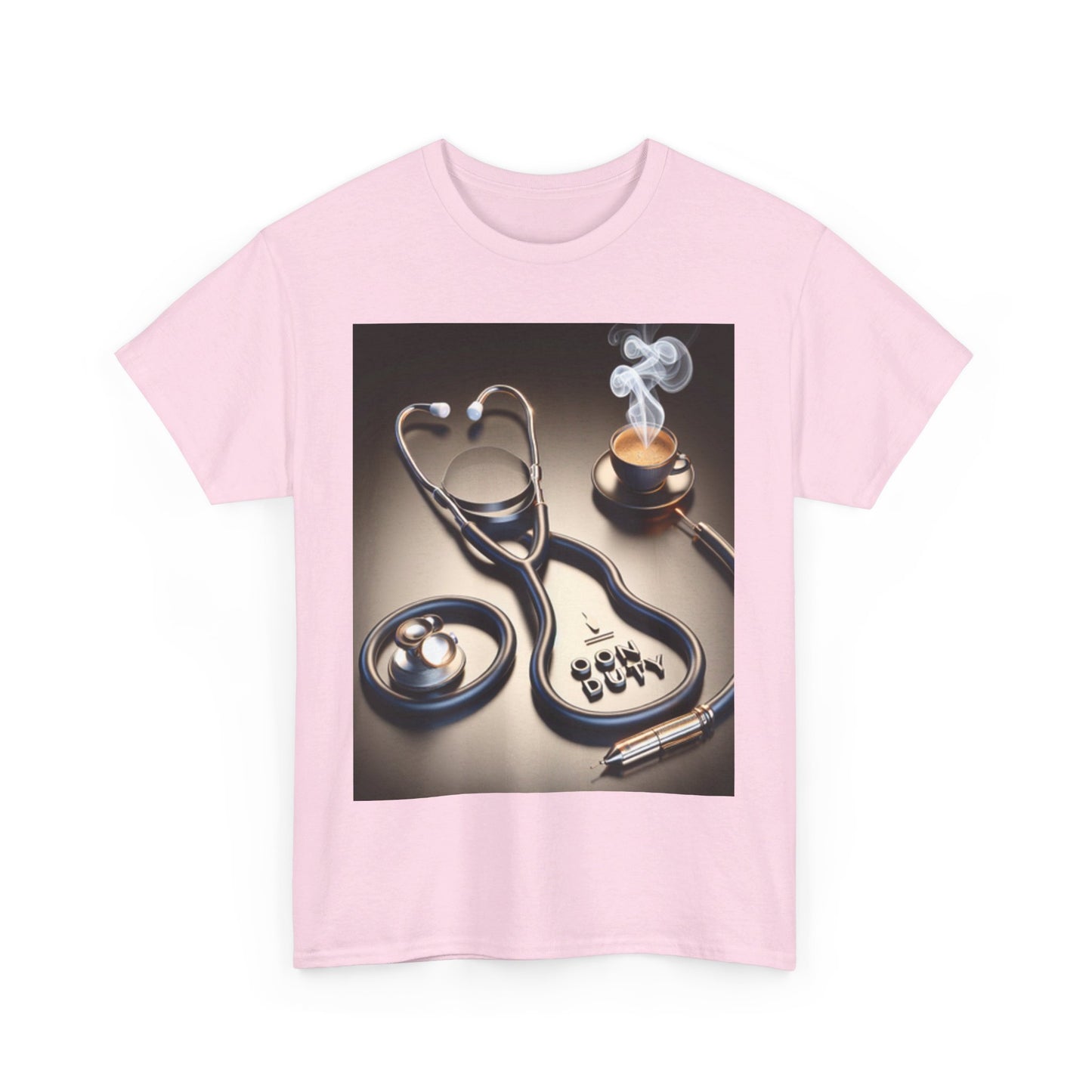 Unisex Heavy Cotton Tee Doctor on duty/ men/ women/ Doctor theme/ gift for doctors/ 15-55 years