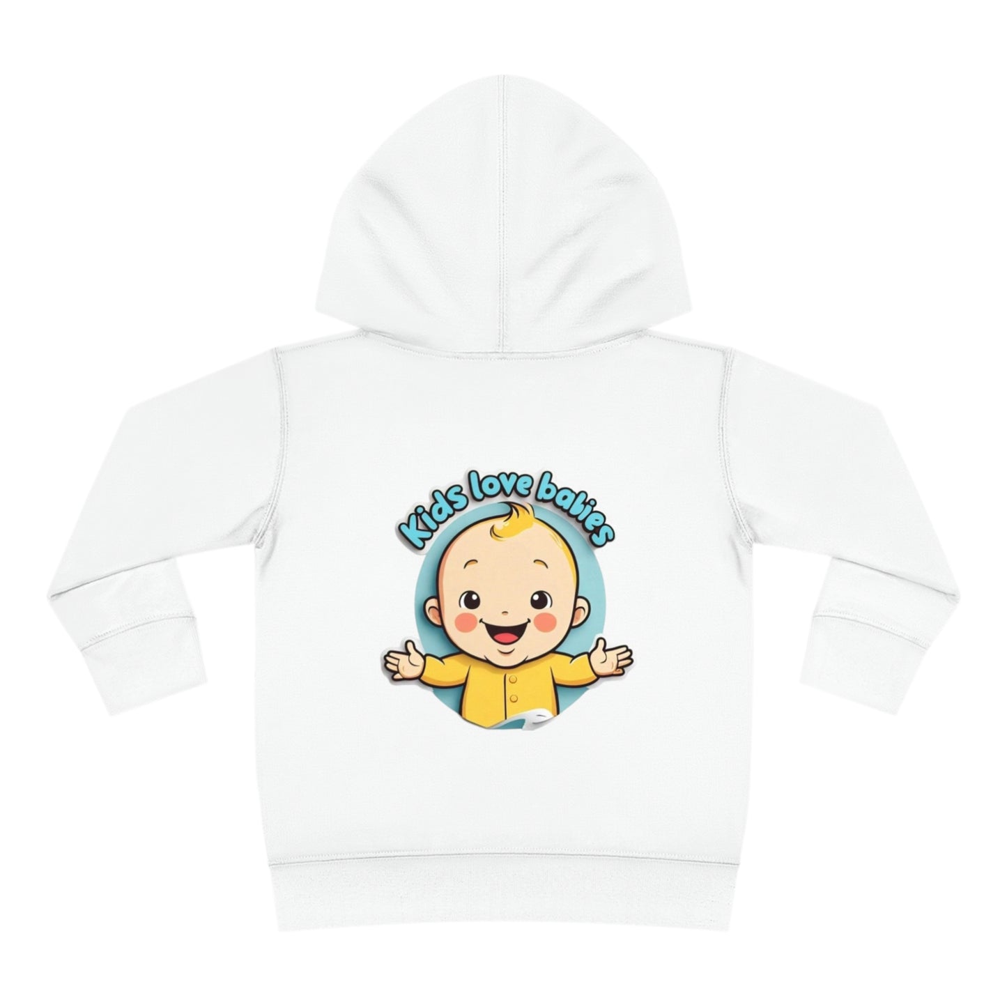 Kids Love Babies Toddler Hoodie Collection, Cozy Fun Wear 2-6 Years