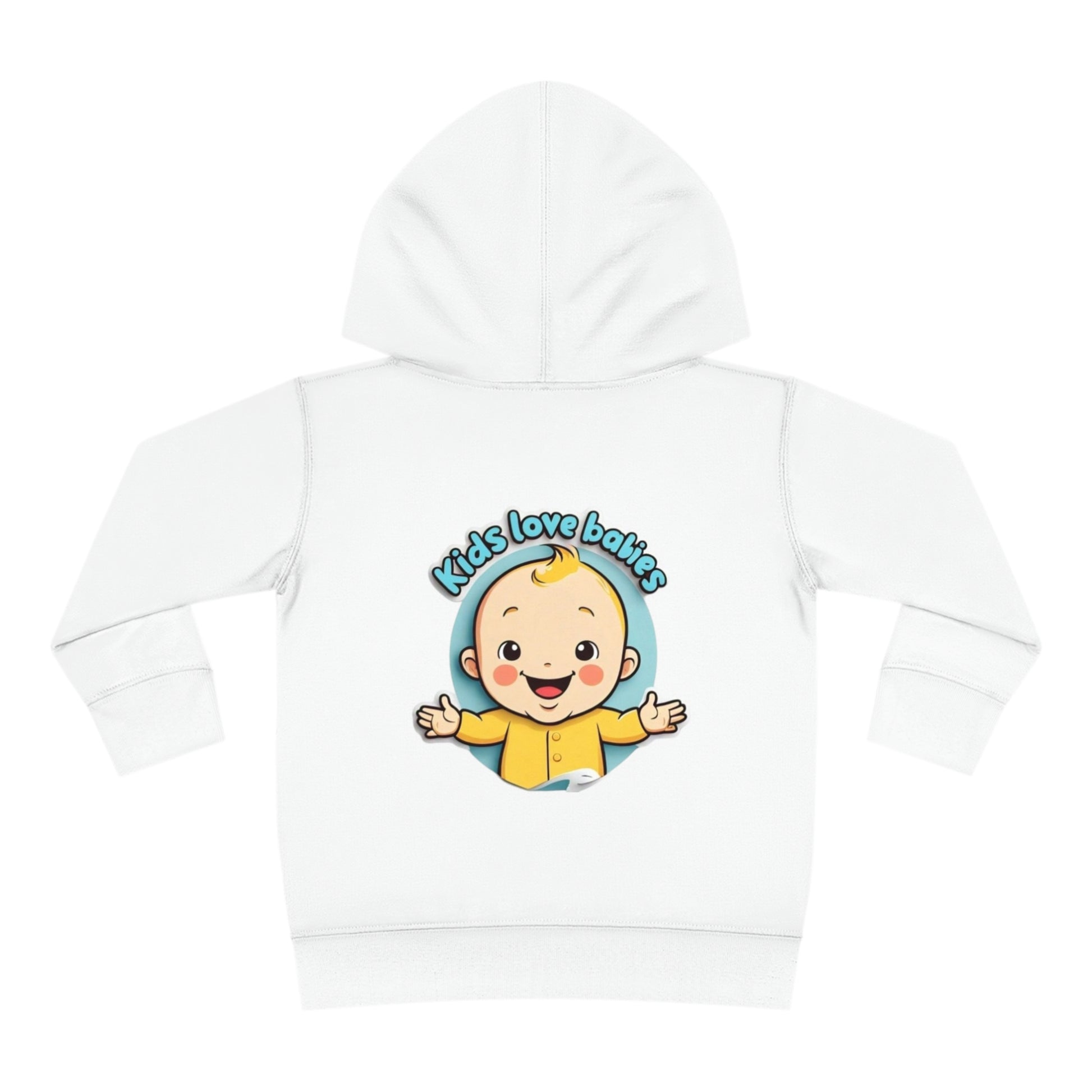 Kids Love Babies Toddler Hoodie Collection, Cozy Fun Wear 2-6 Years