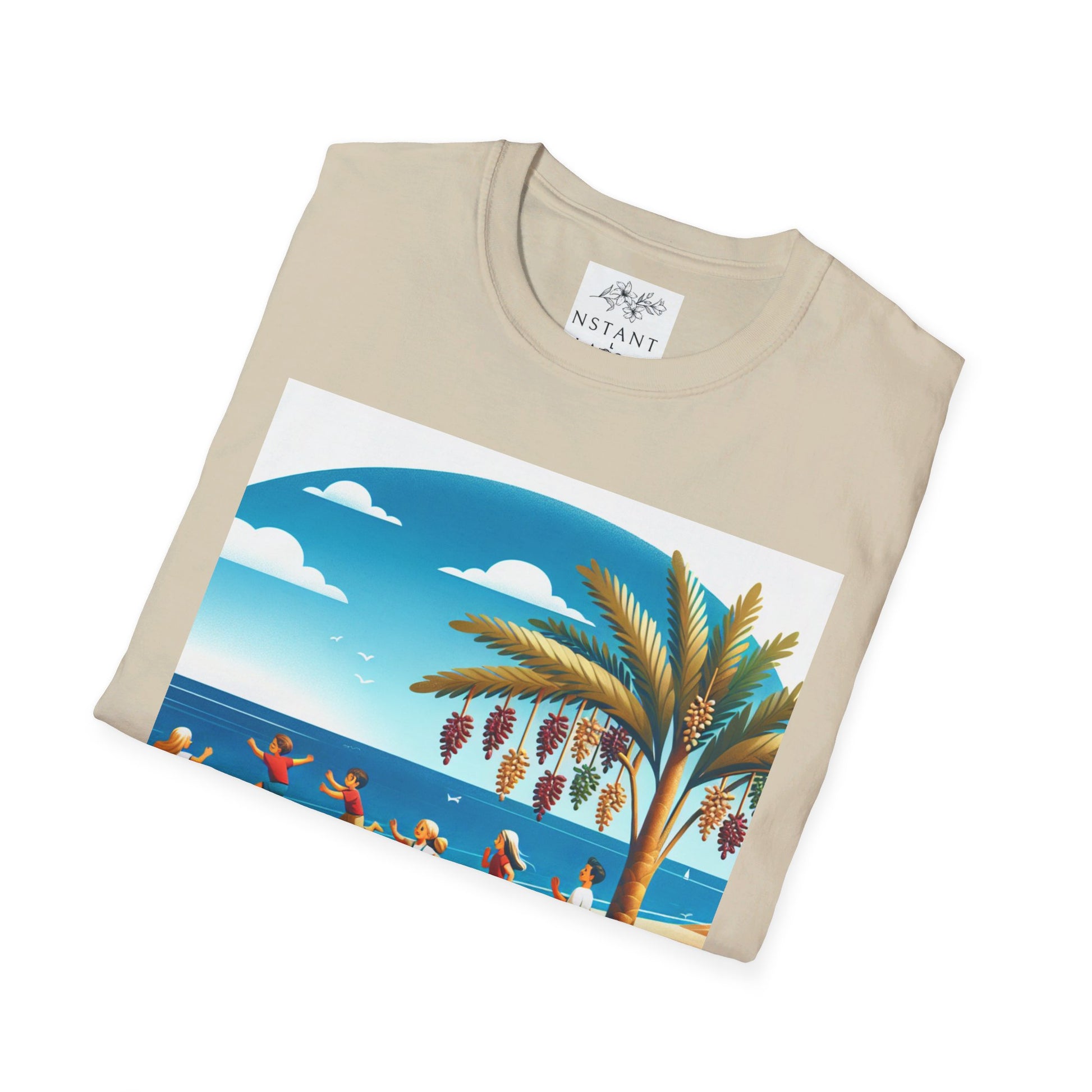 Unisex Softstyle T-Shirt/ california beach/