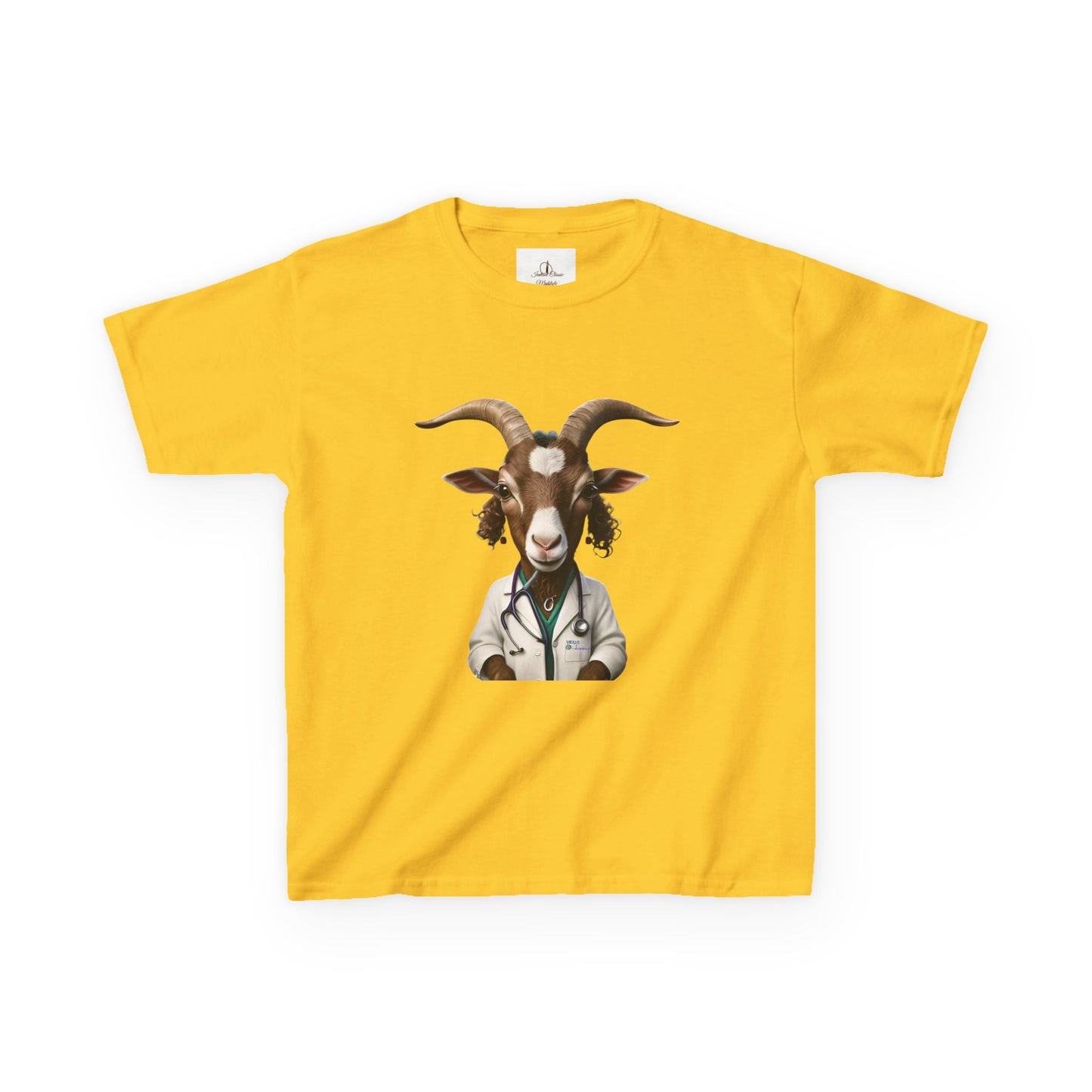 Kids Tee - Dr Goat Cute Inspiring Gift for Toddlers