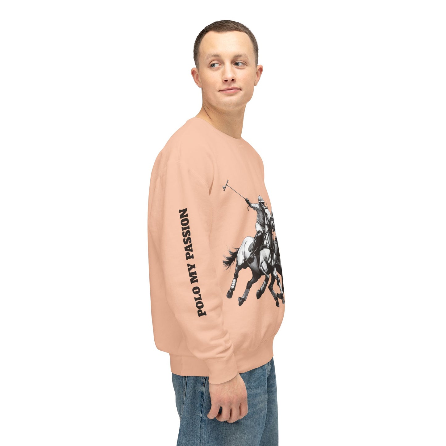 Polo Passion Lightweight Sweatshirt Peachy