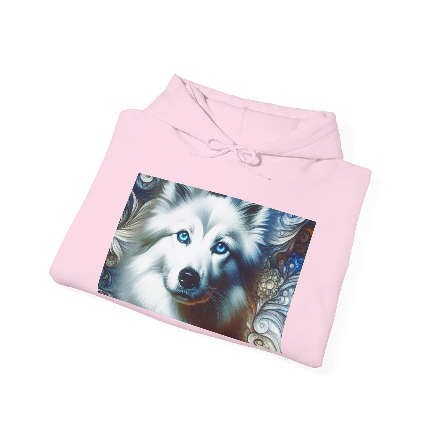 Blue Eyes Dog Unisex Hoodie