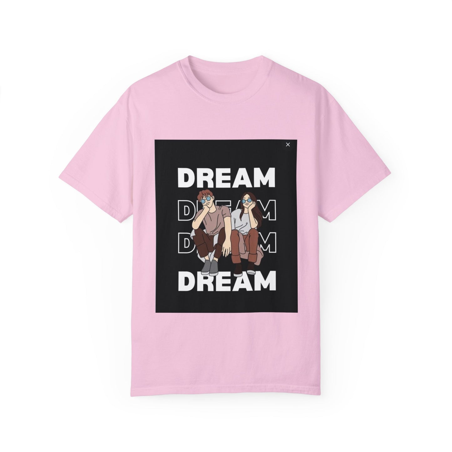 Unisex Garment-Dyed T-shirt /dreams/ 15-55 years/ Blossom