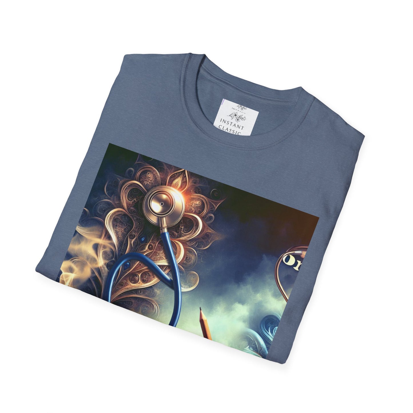 Unisex Softstyle T-Shirt, Doctor on duty/ artistic design/ 15-55 years/